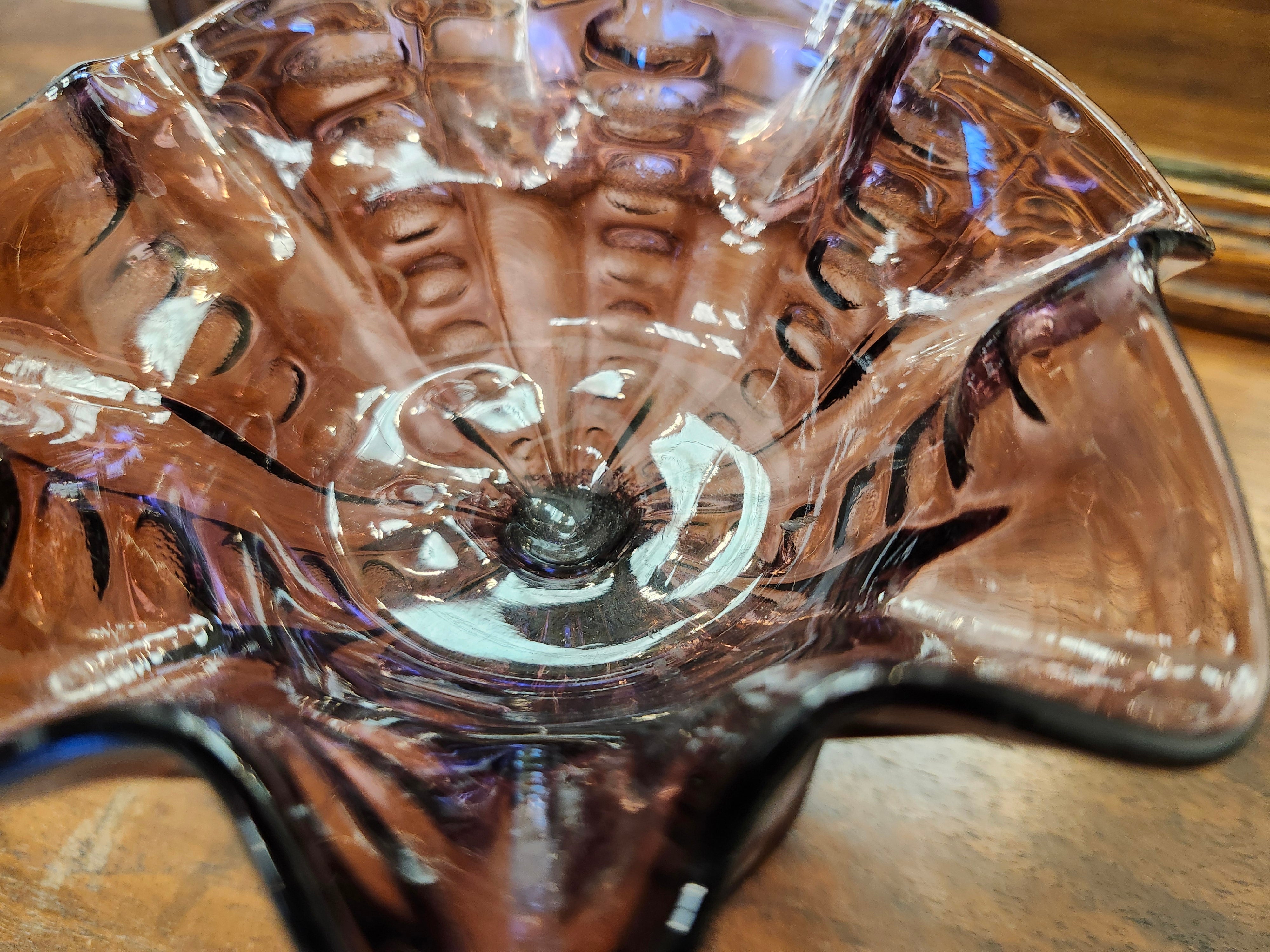 Amethyst glass candy diah