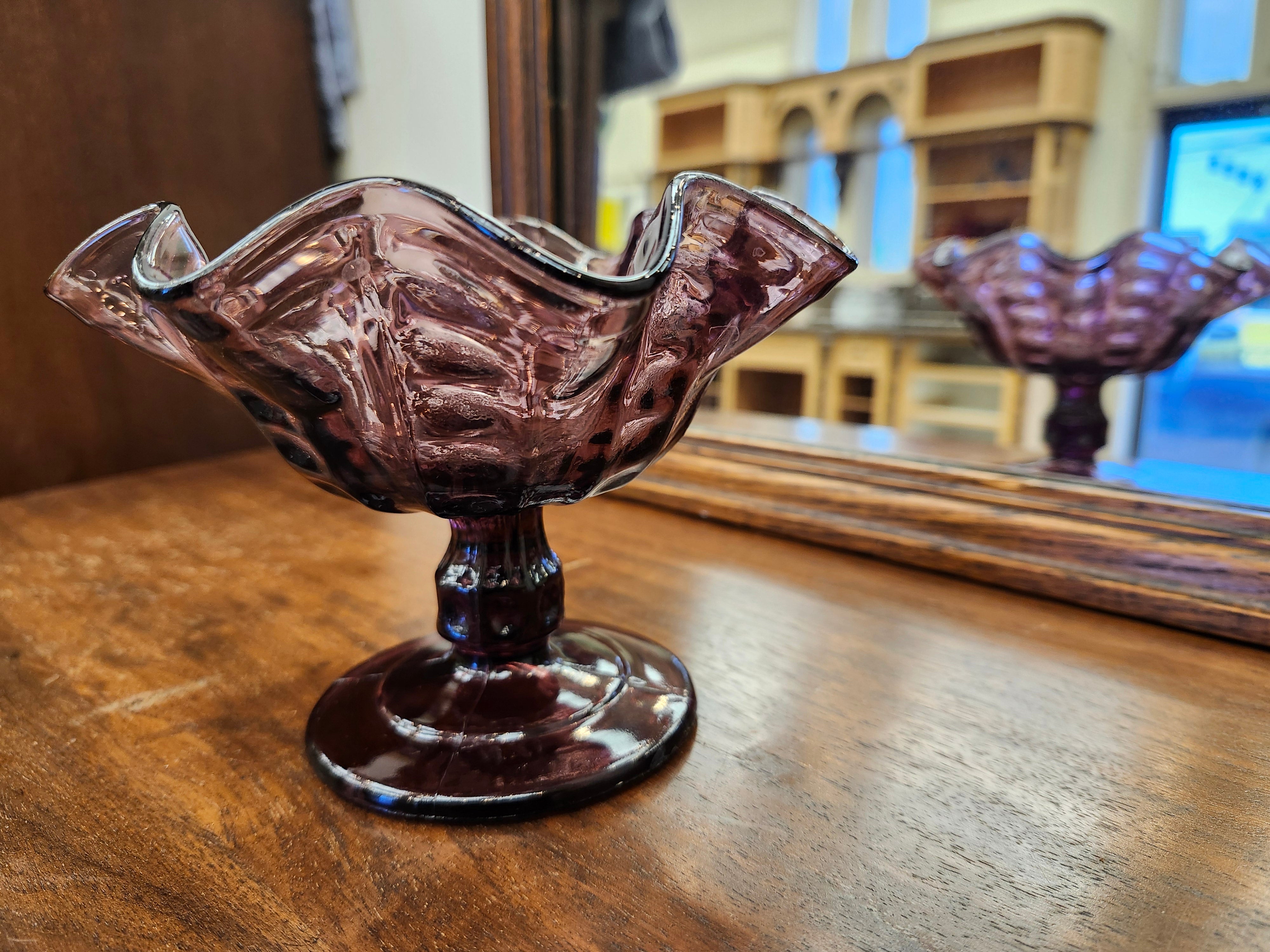Amethyst glass candy diah