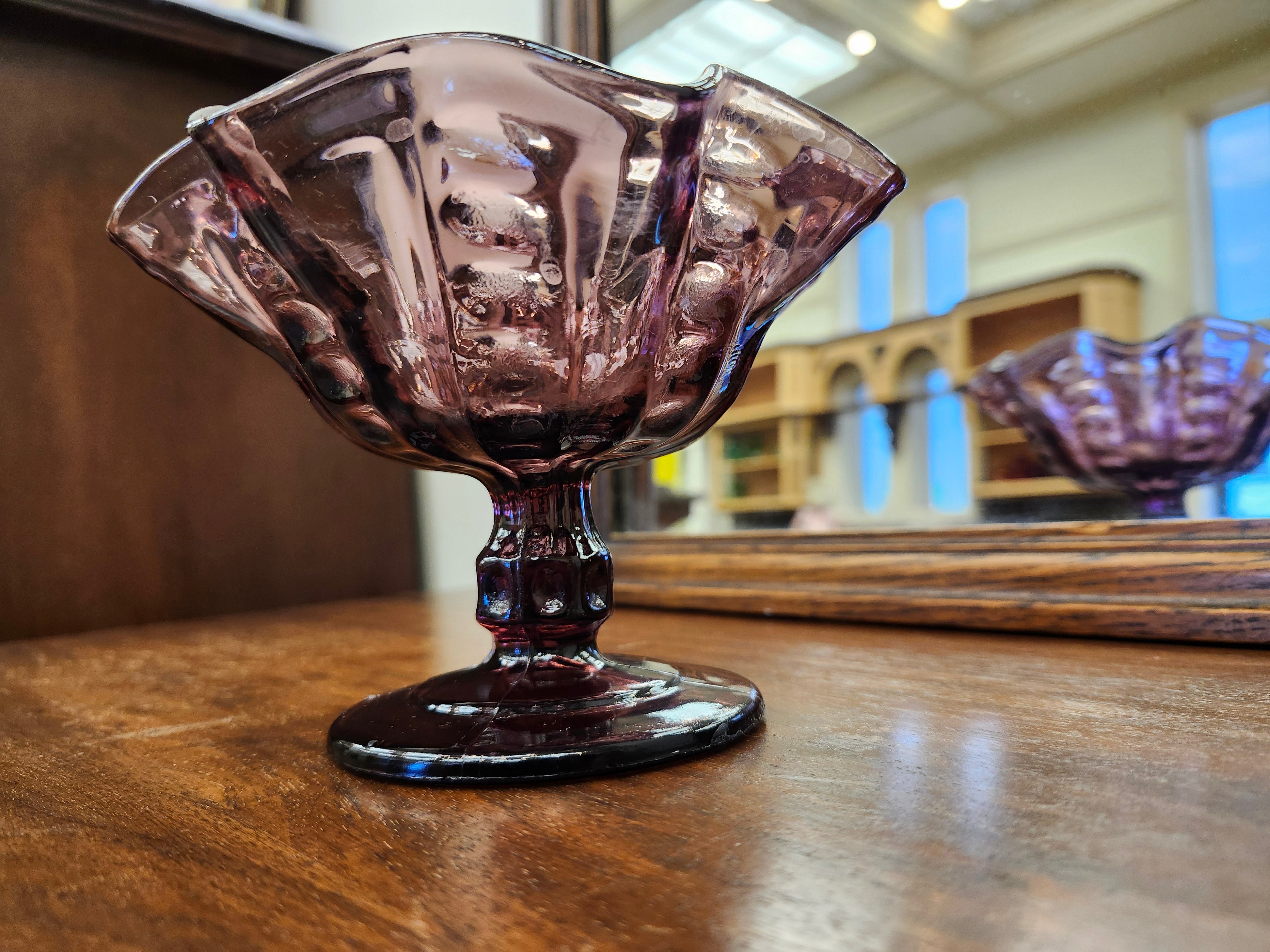 Amethyst glass candy diah