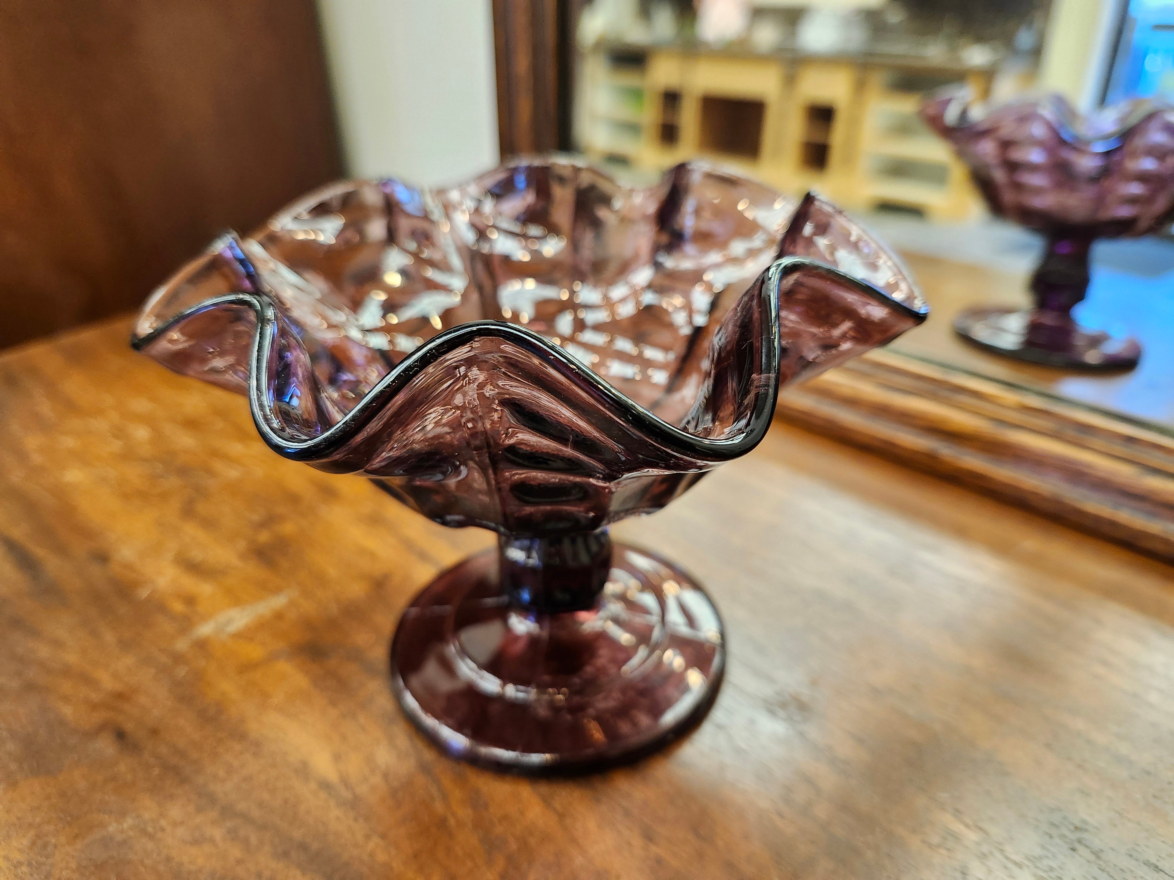 Amethyst glass candy diah