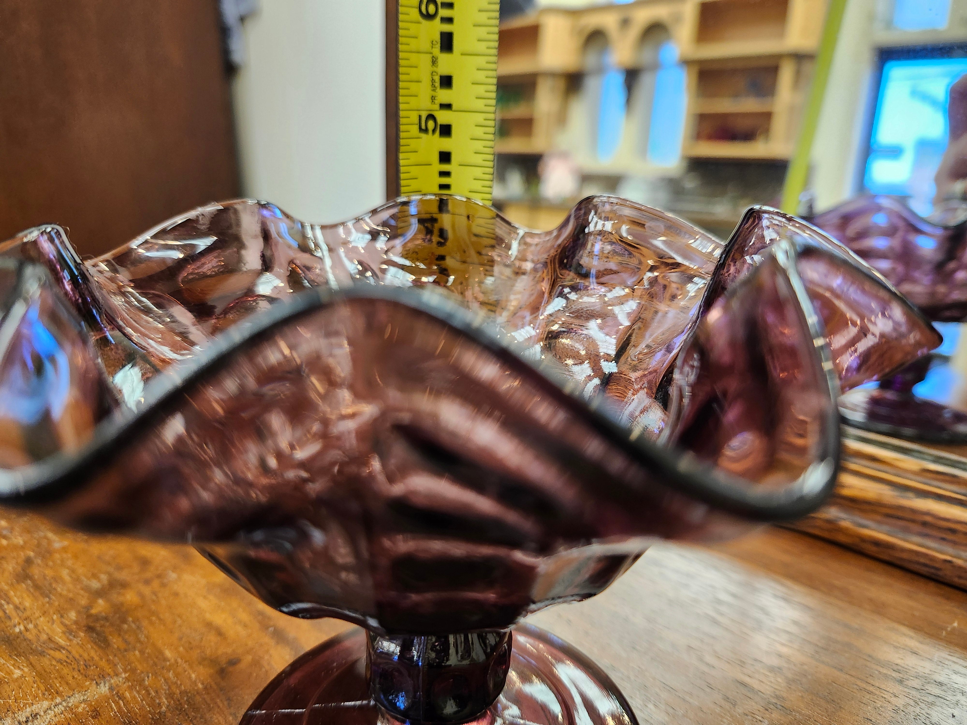 Amethyst glass candy diah