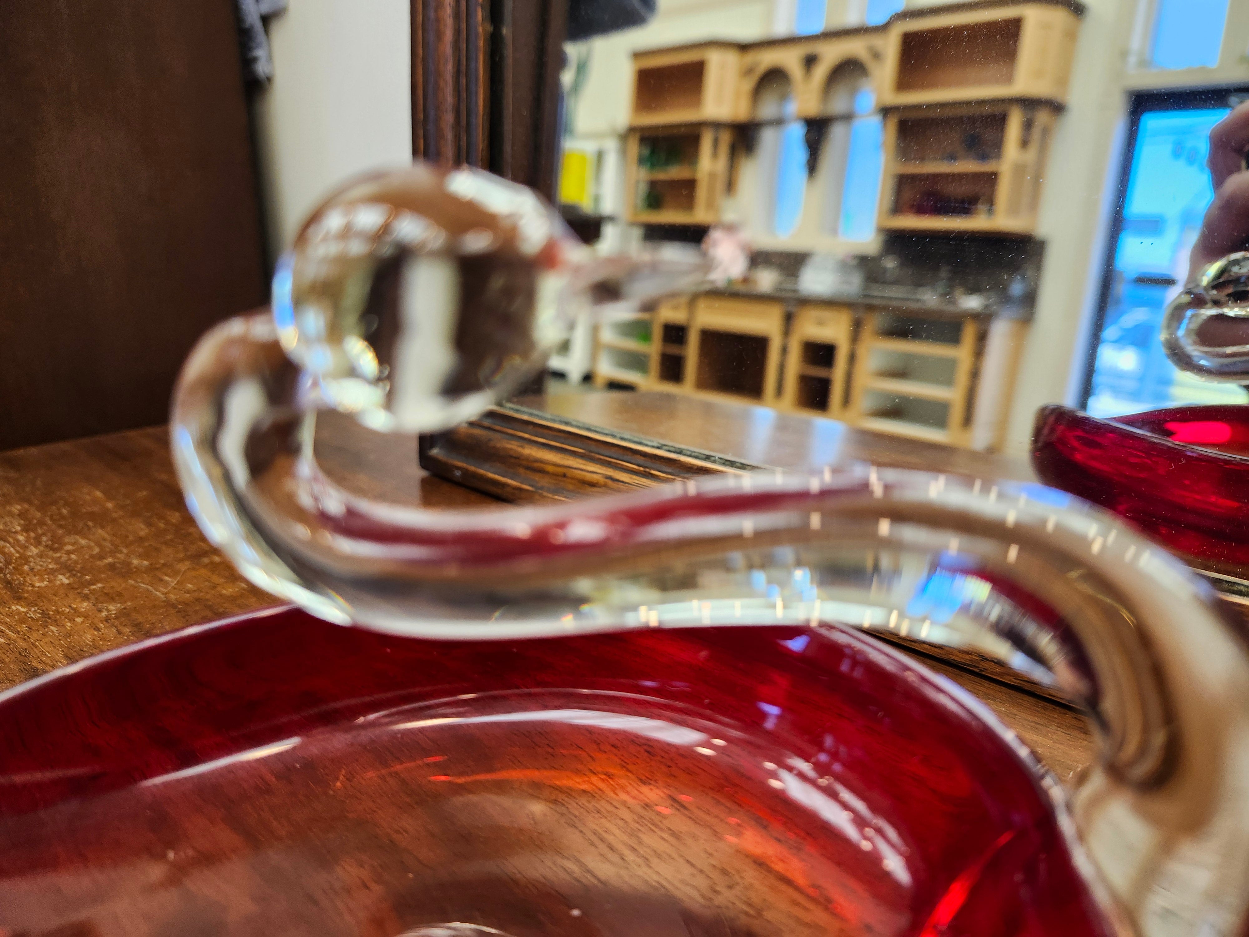 Duncan Miller Glass Swan