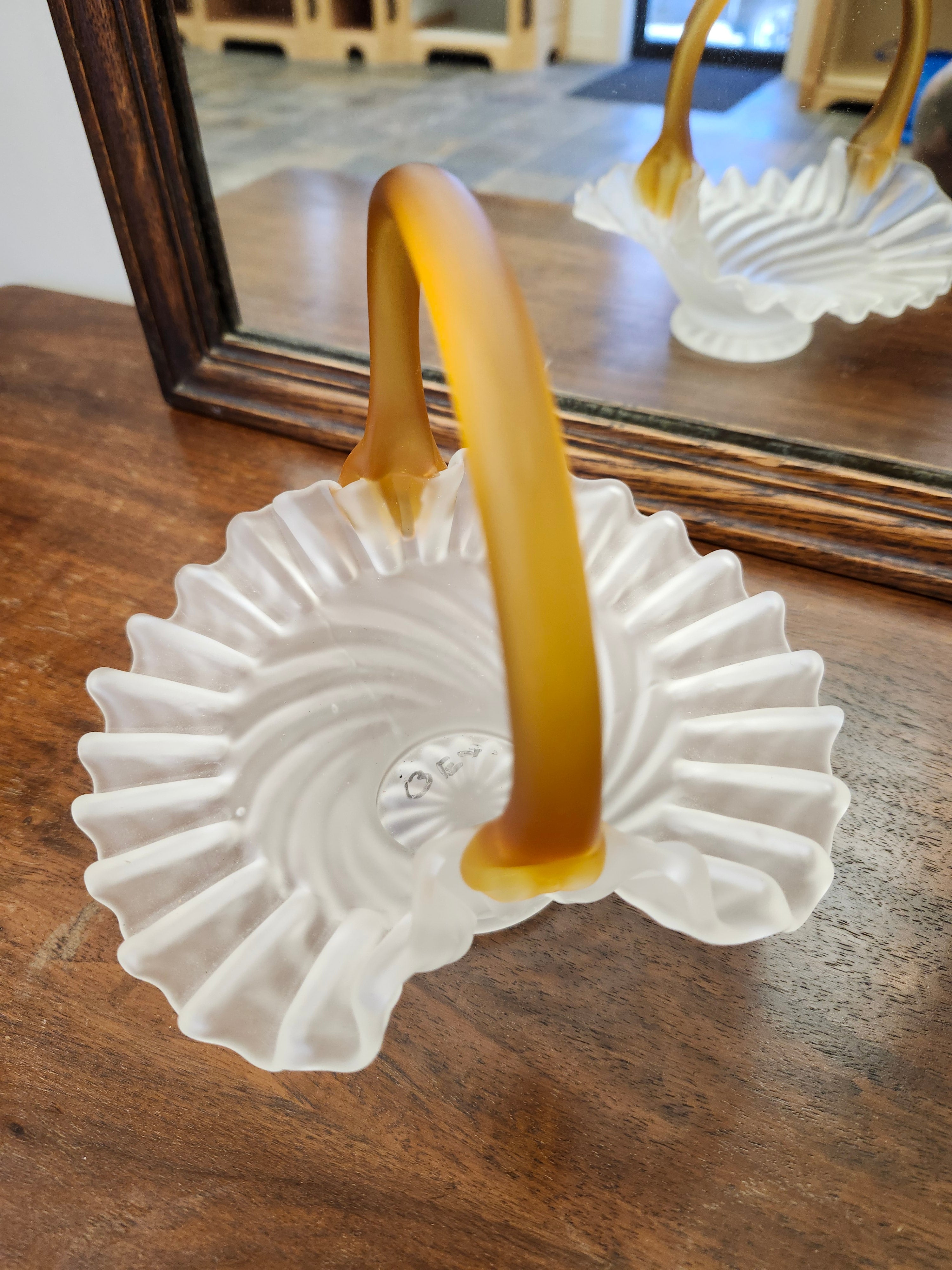 Fenton Glass basket