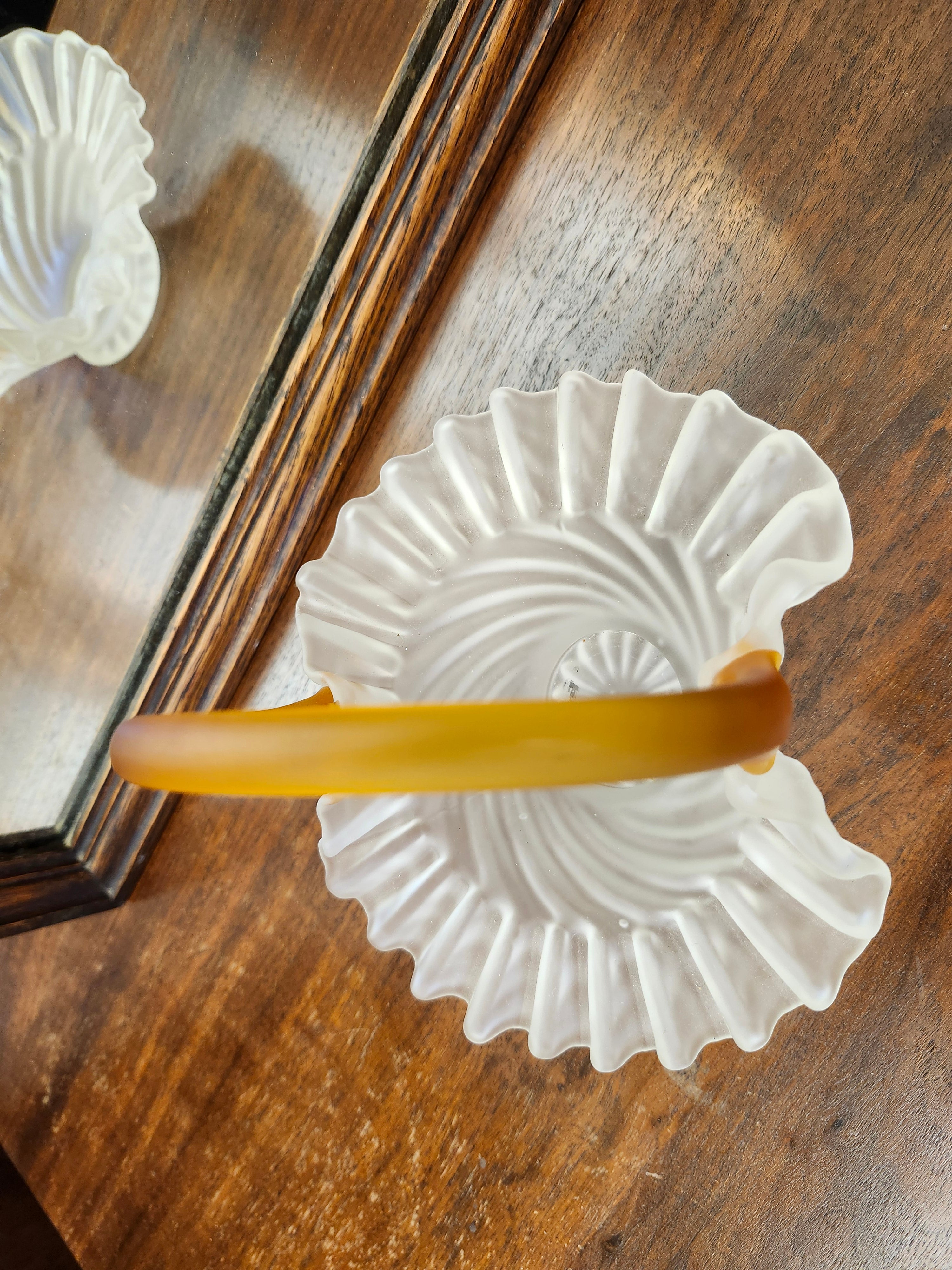 Fenton Glass basket