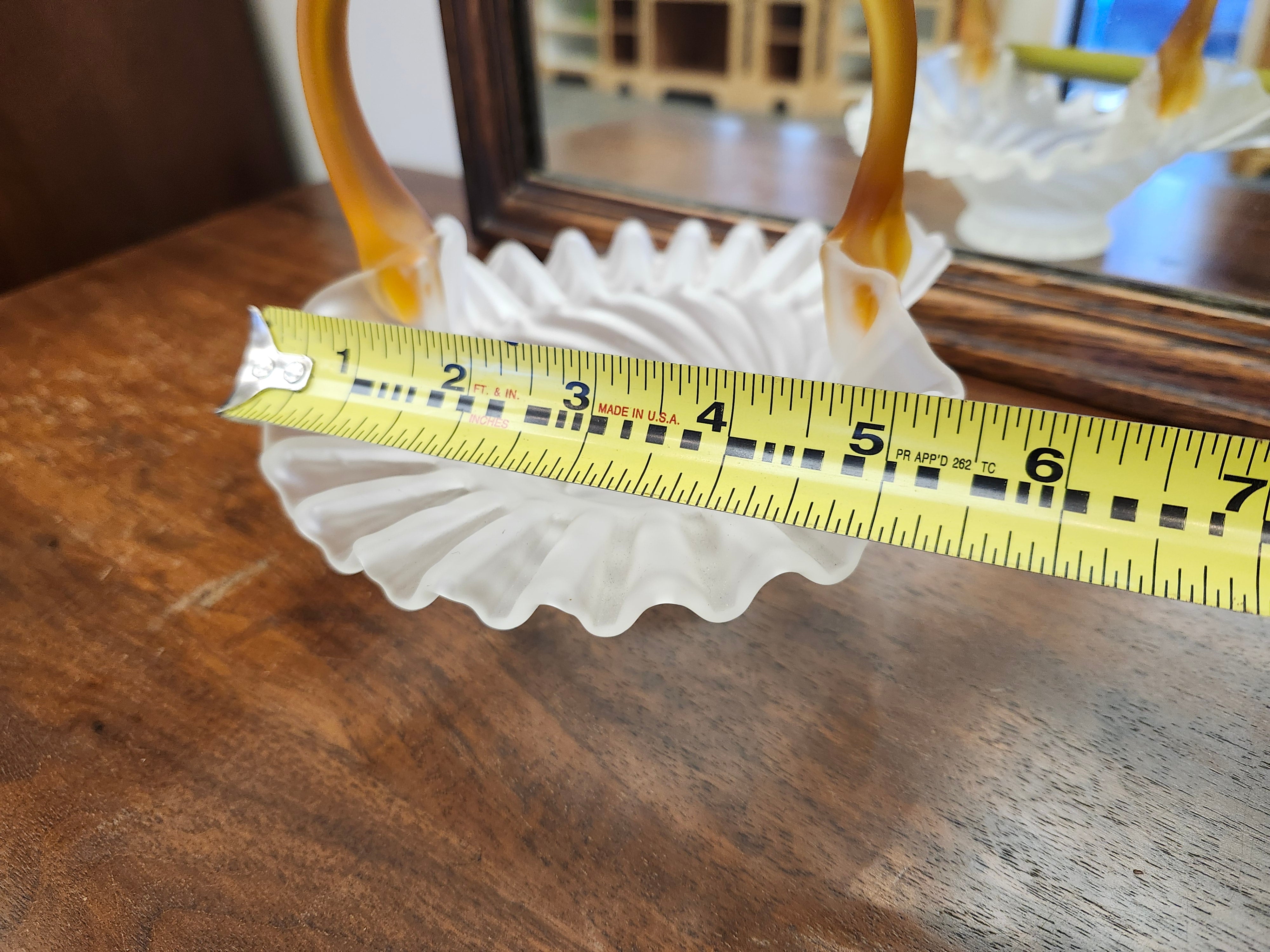 Fenton Glass basket