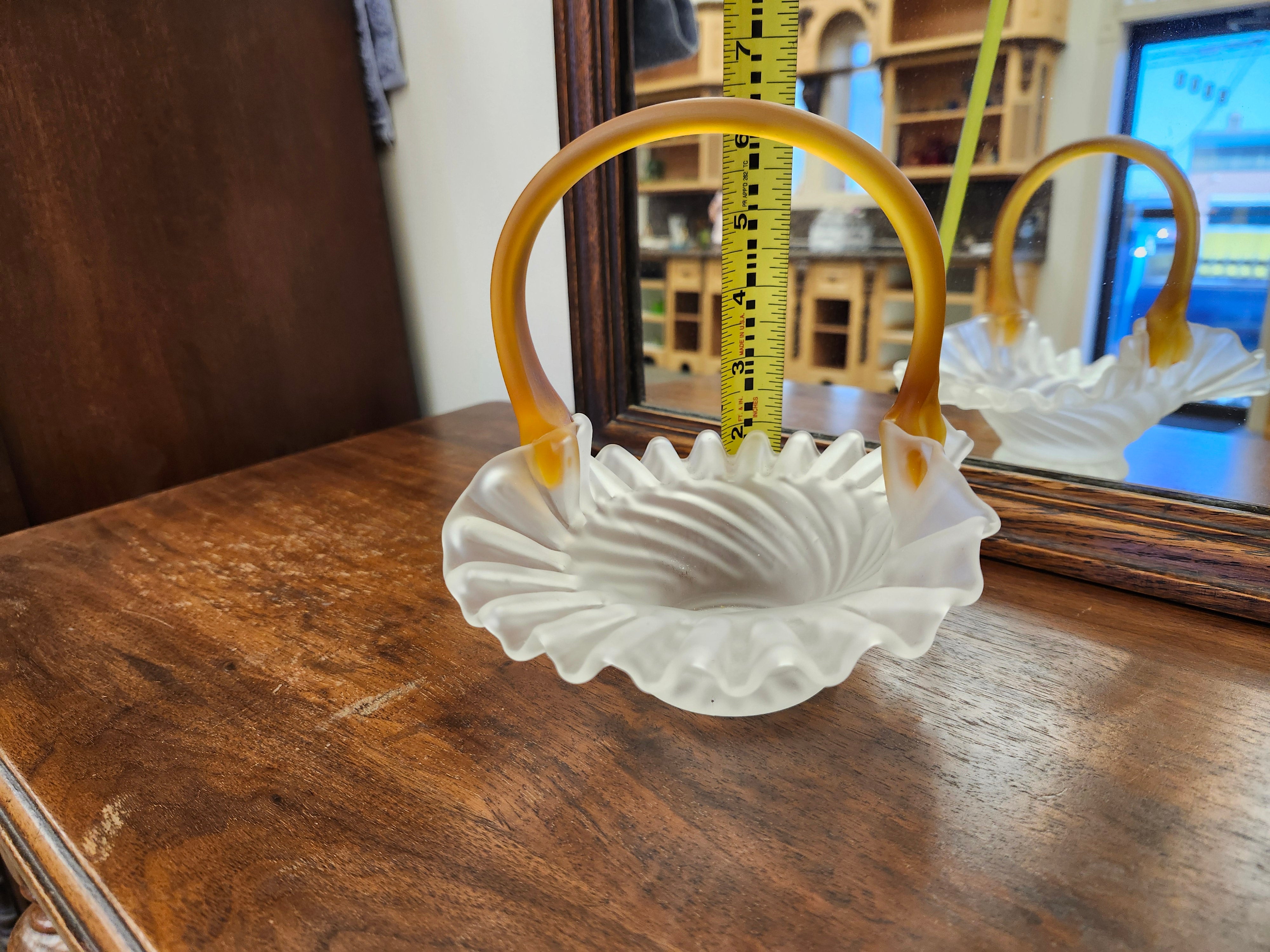 Fenton Glass basket