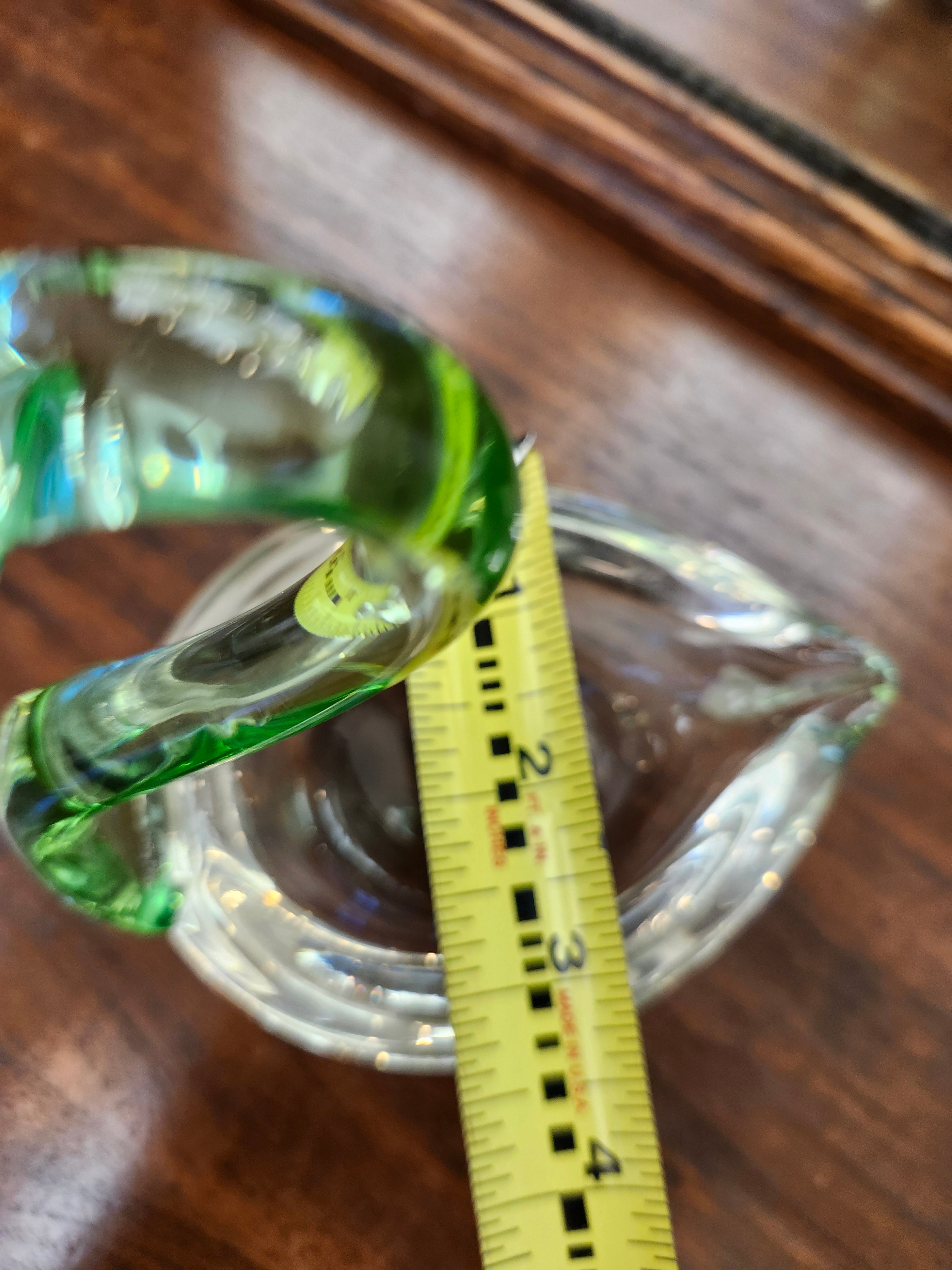 Duncan Miller Swan glass ashtray