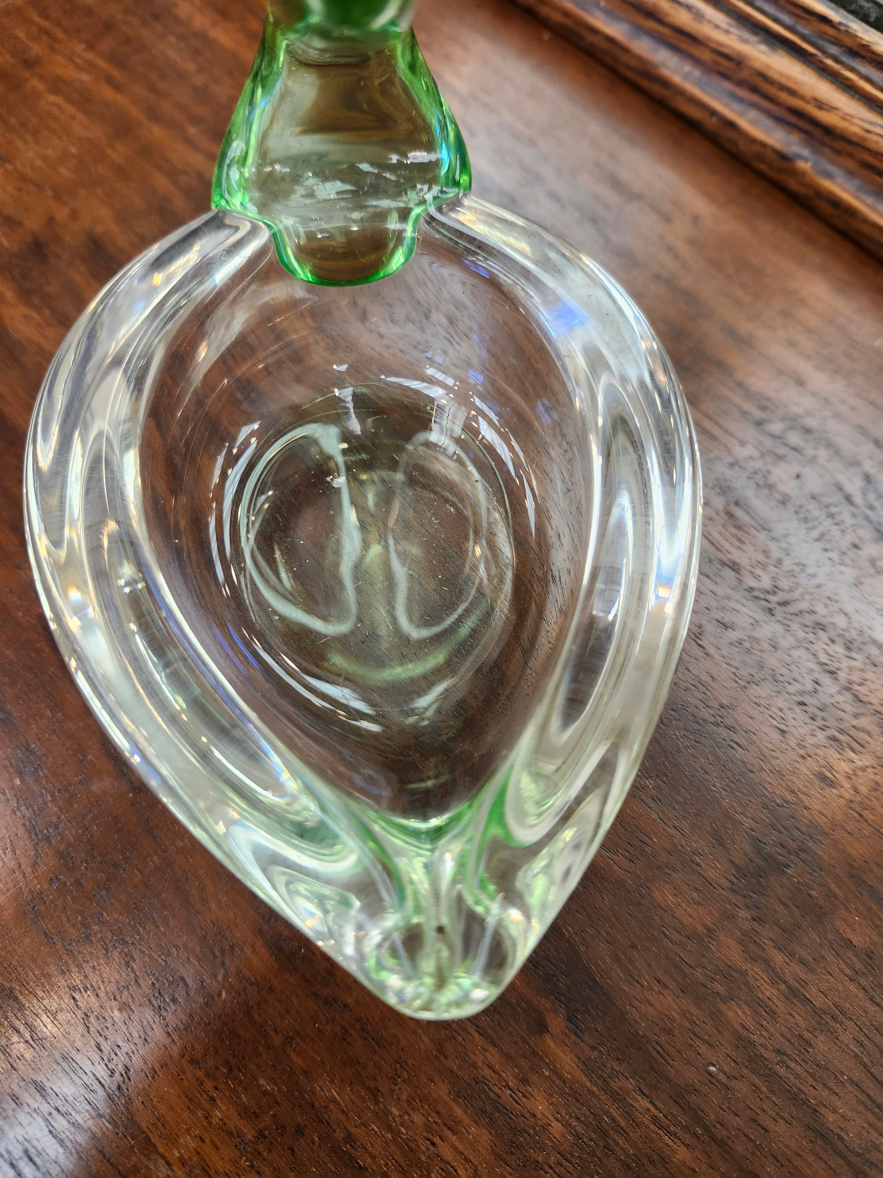 Duncan Miller Swan glass ashtray