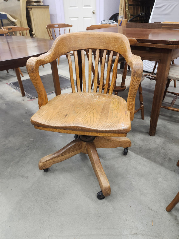 Wood office chair