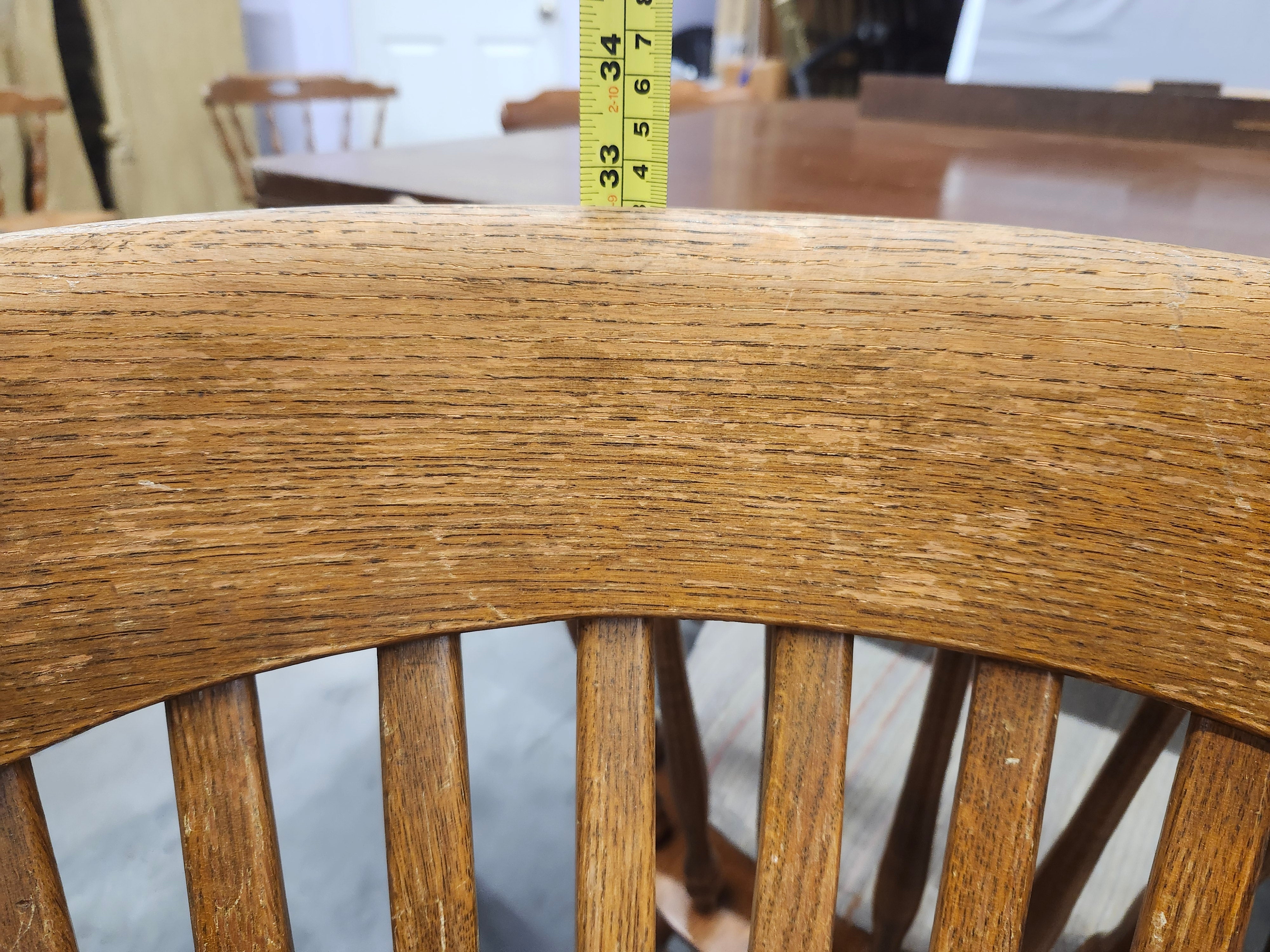Wood office chair