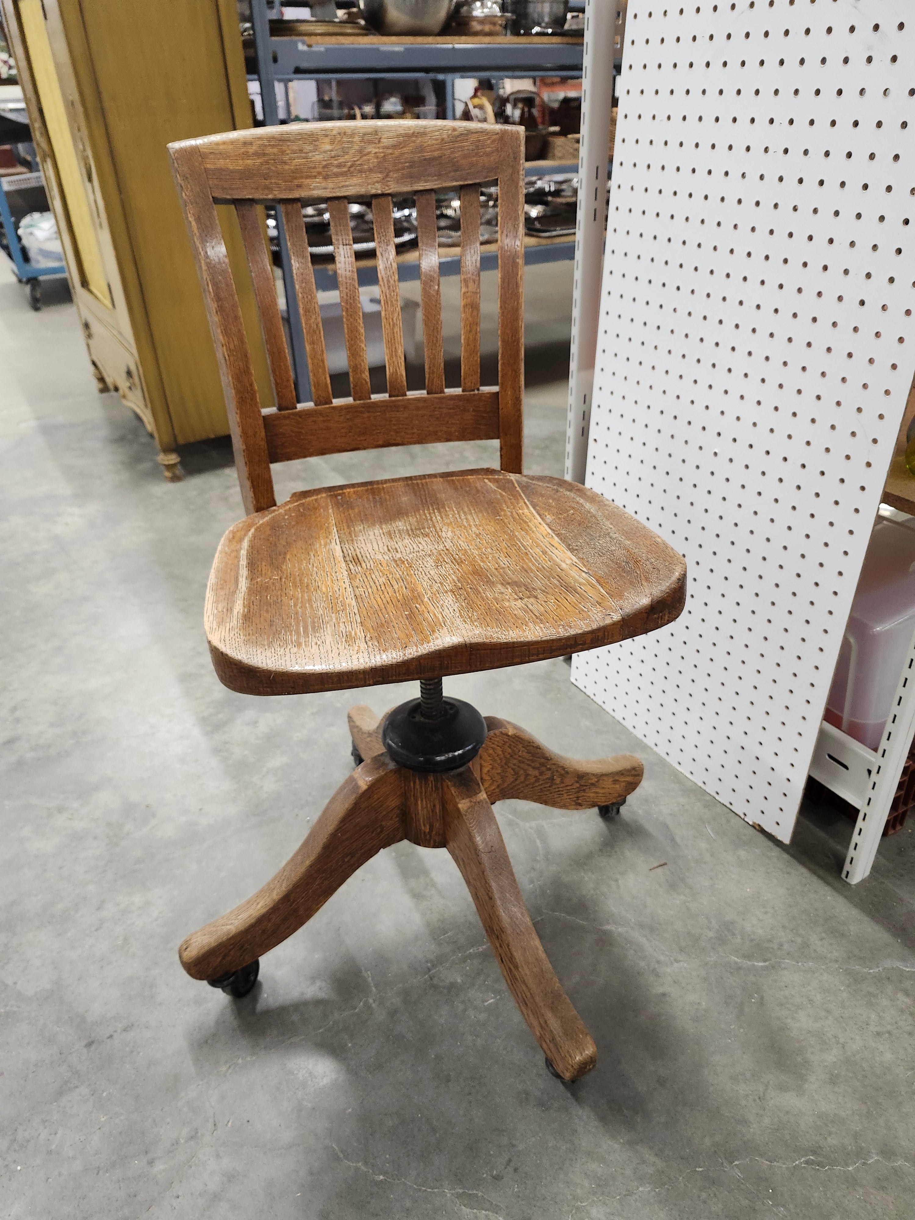 Wood office chair