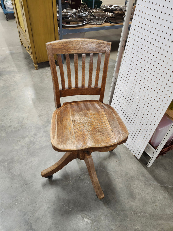 Wood office chair