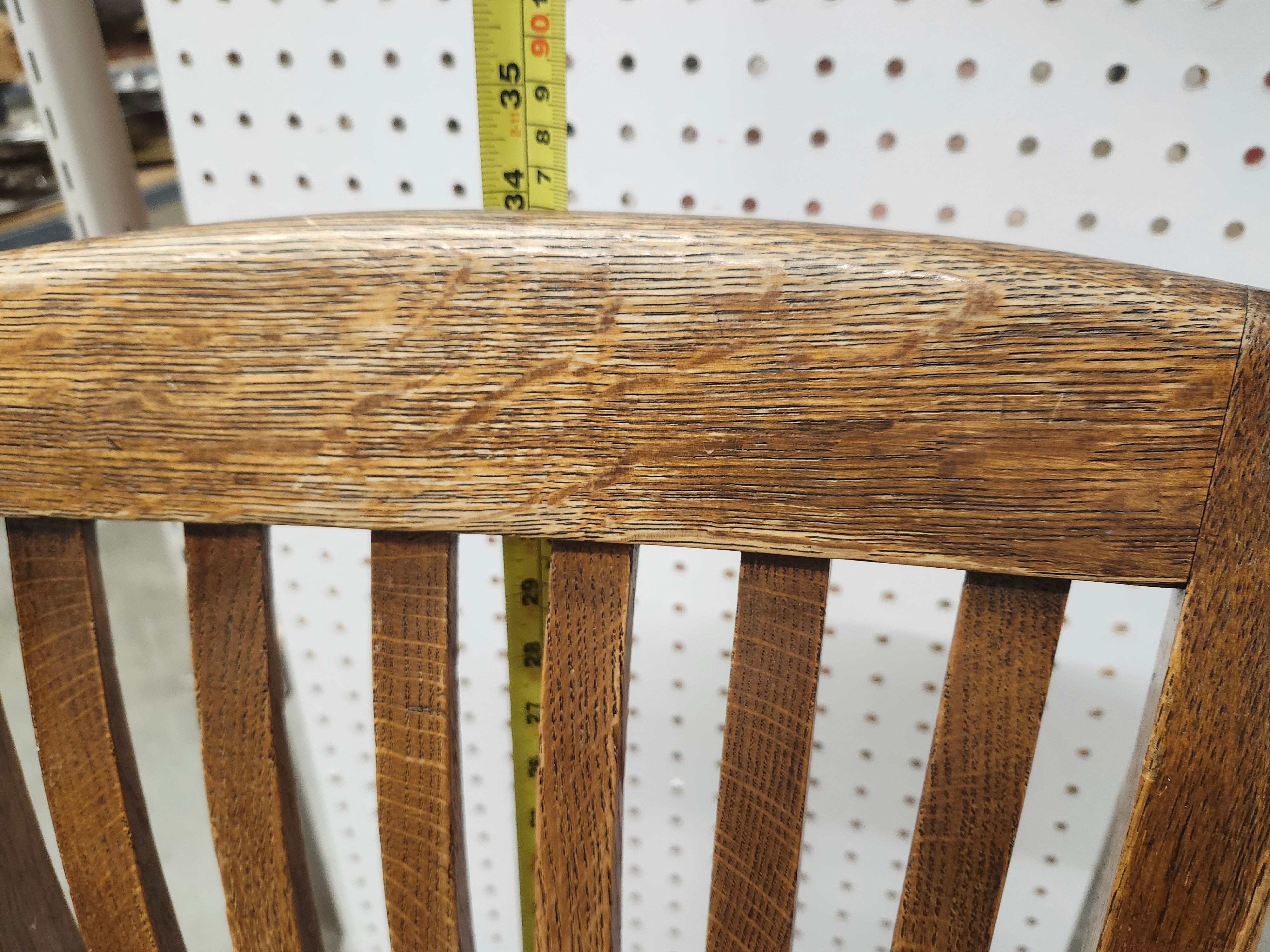 Wood office chair