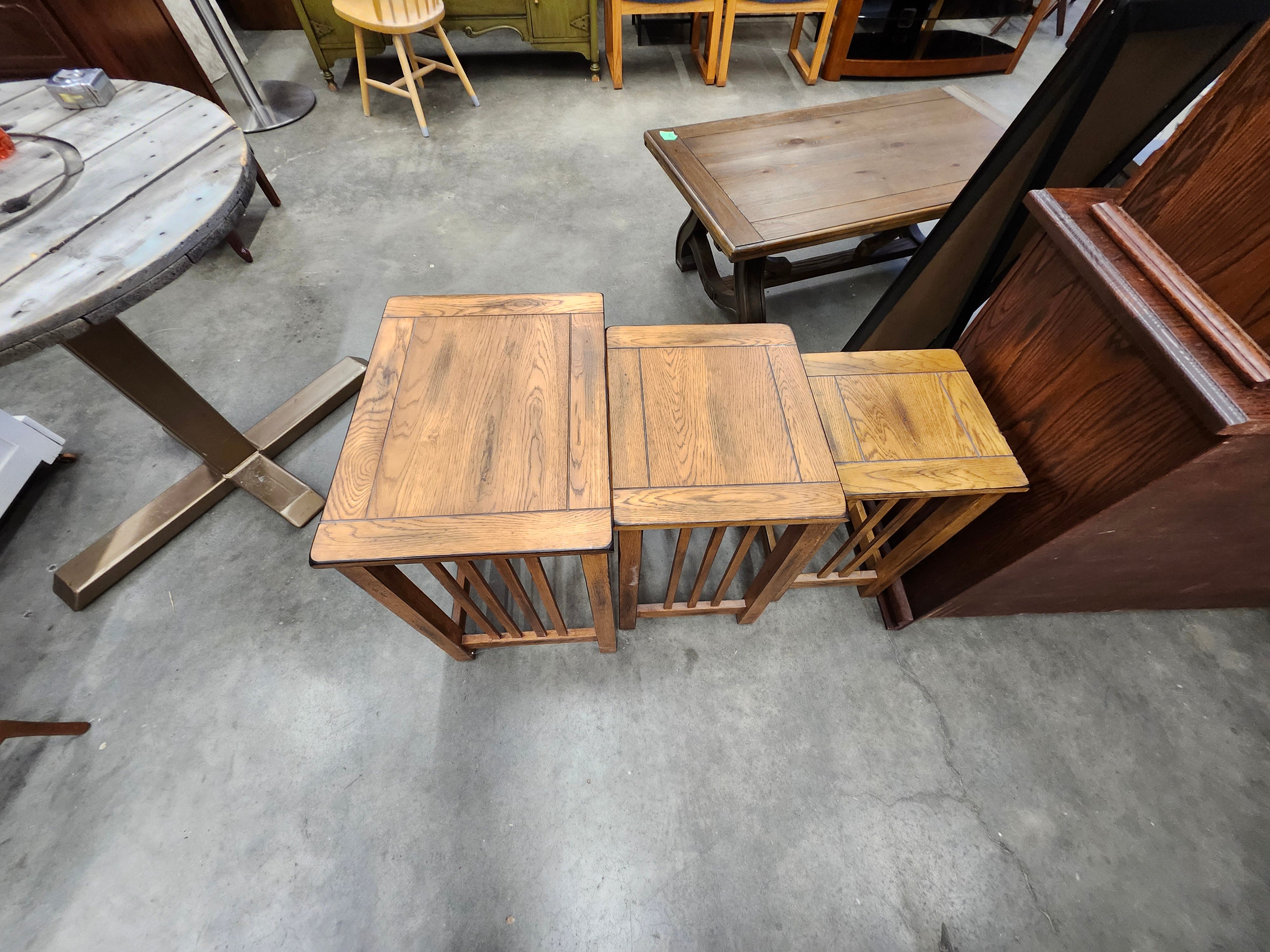 Nesting tables x3