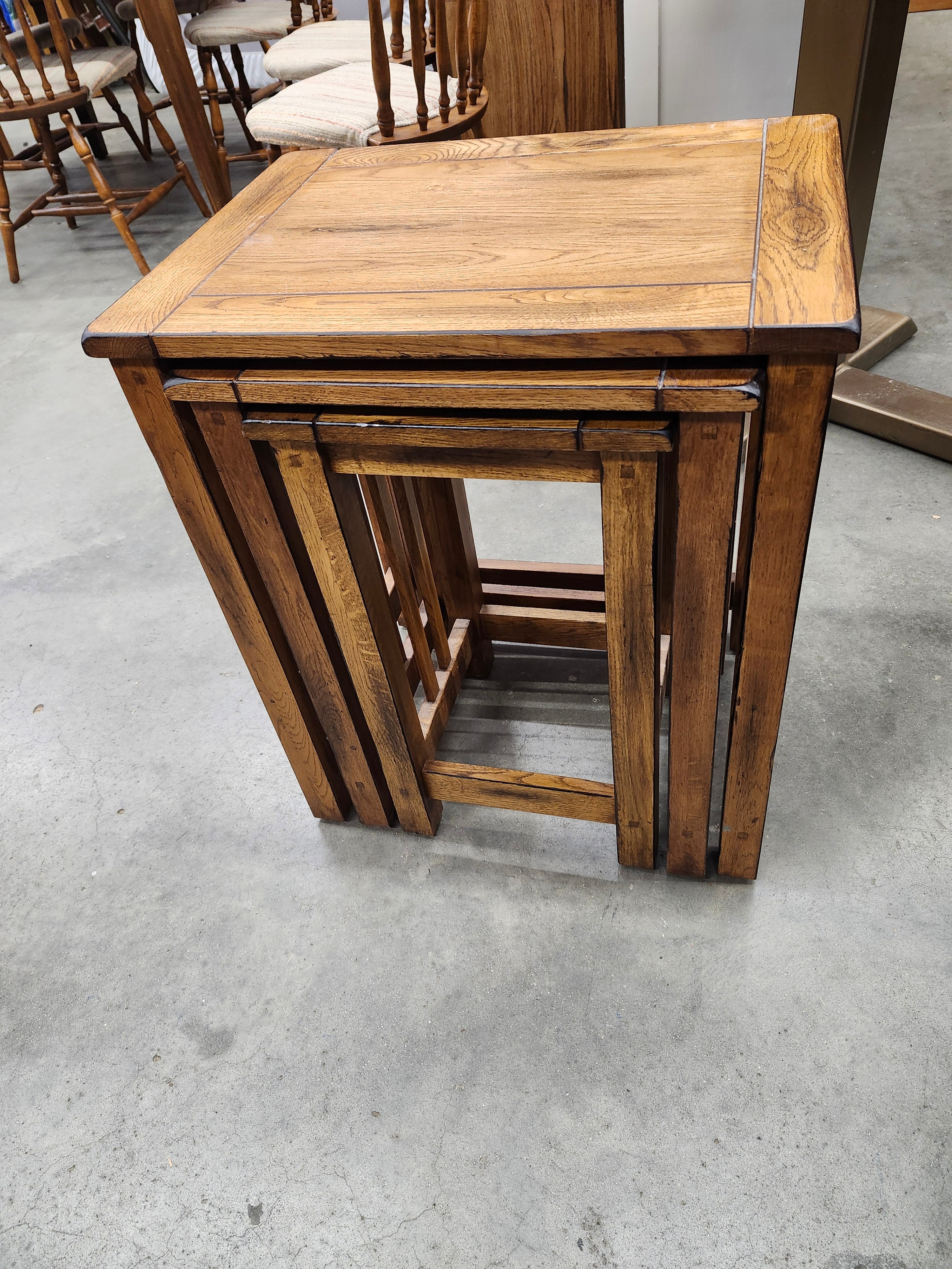 Nesting tables x3