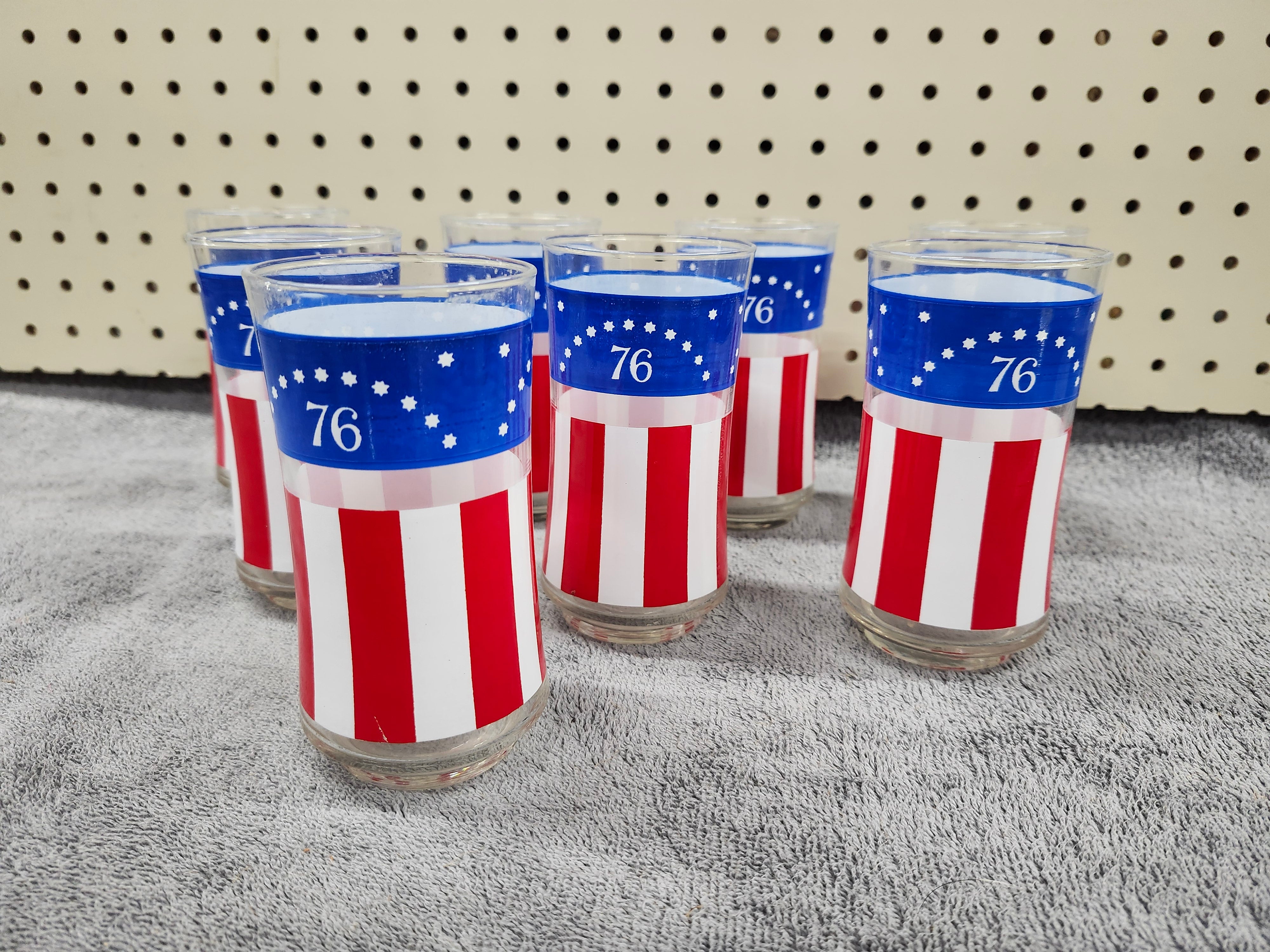X8 matching glassware