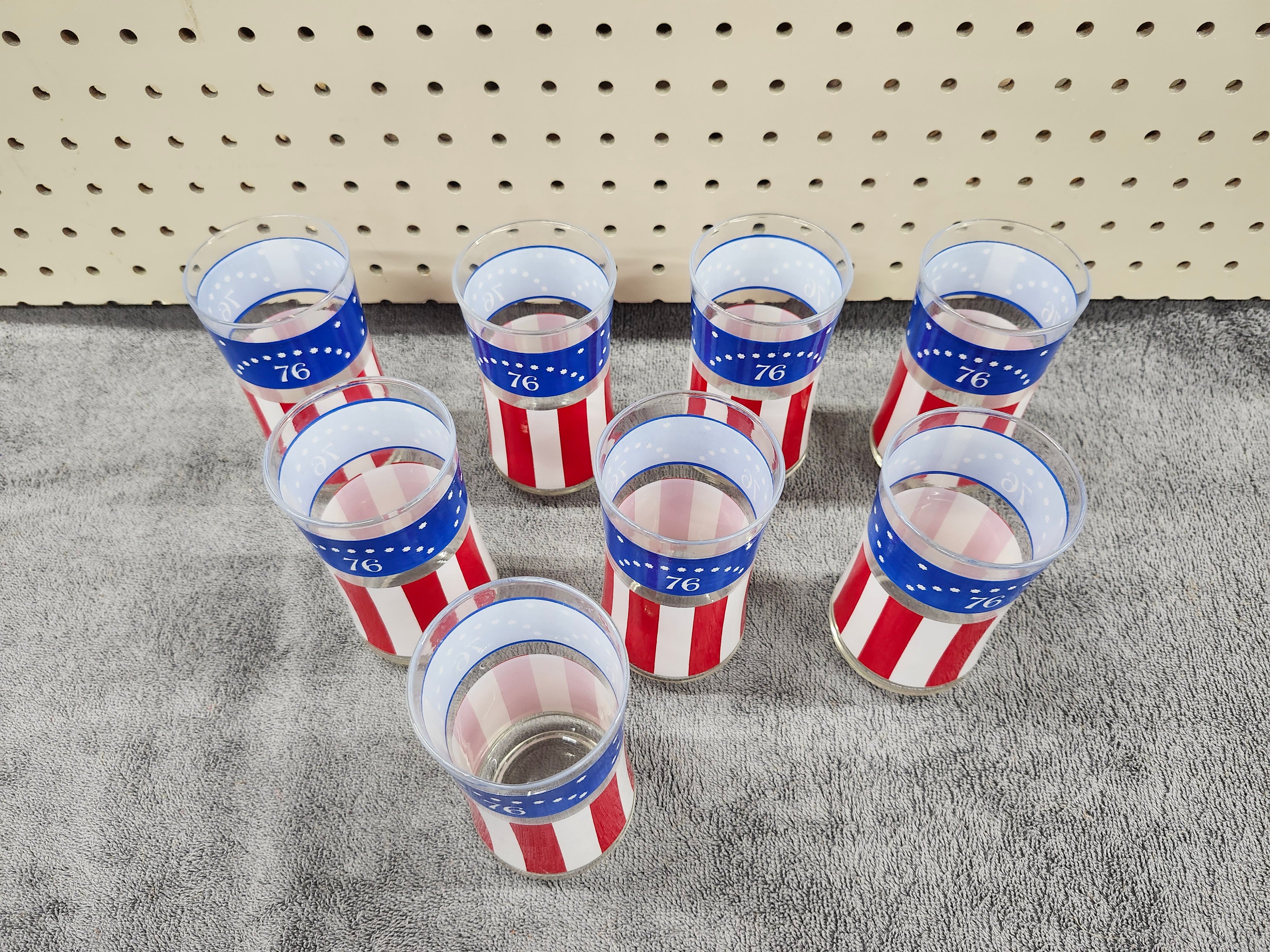 X8 matching glassware