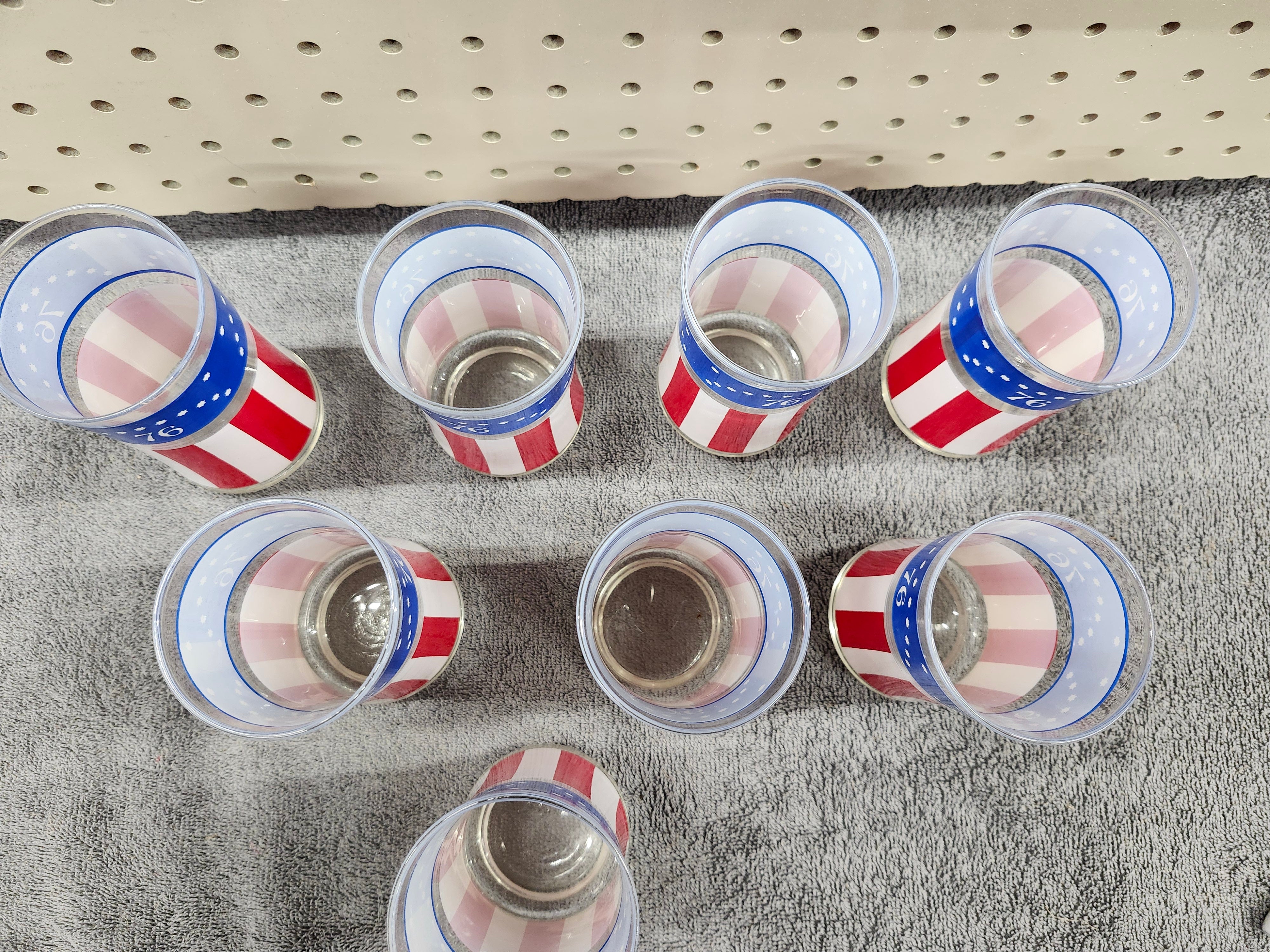 X8 matching glassware