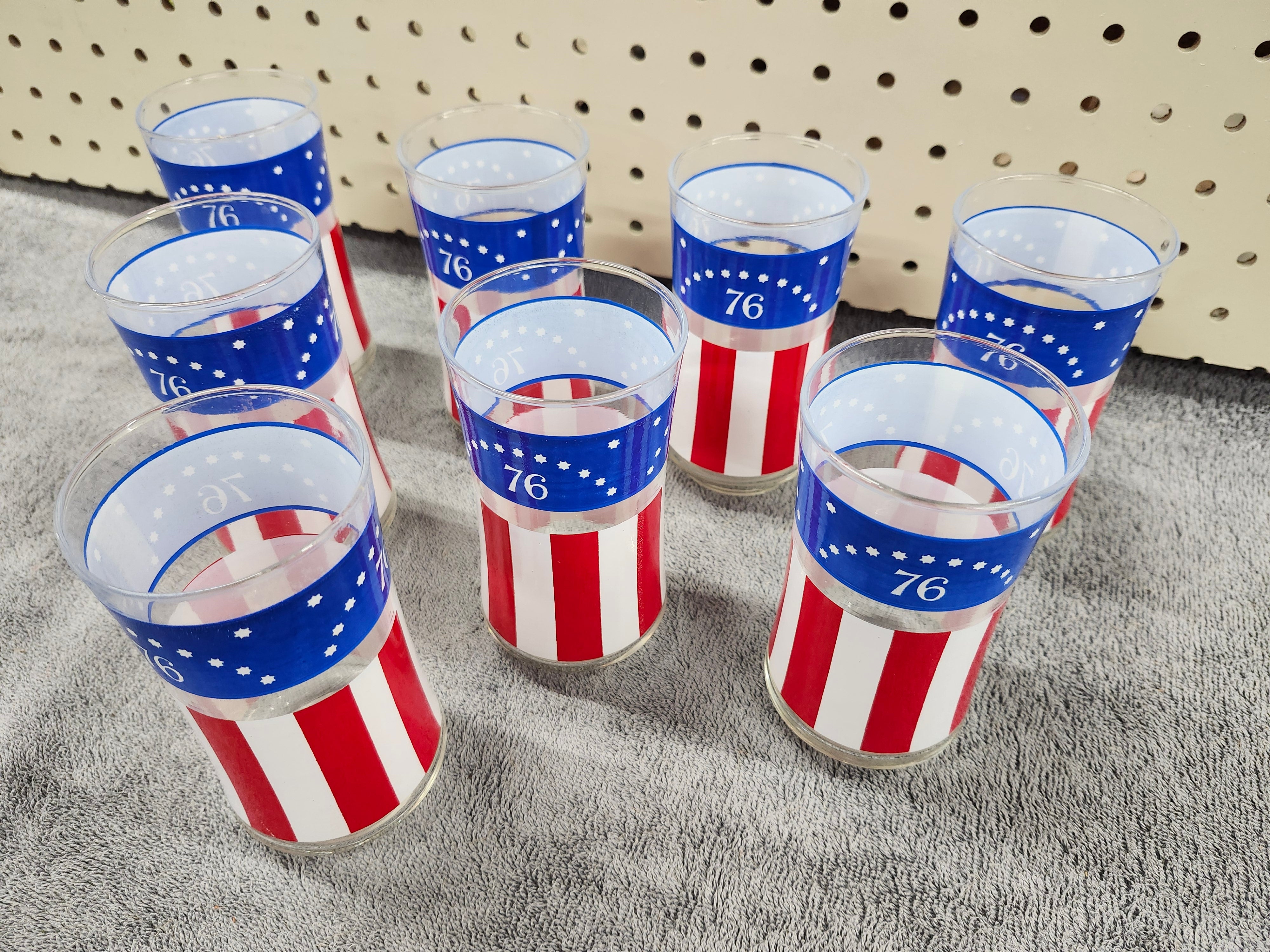 X8 matching glassware