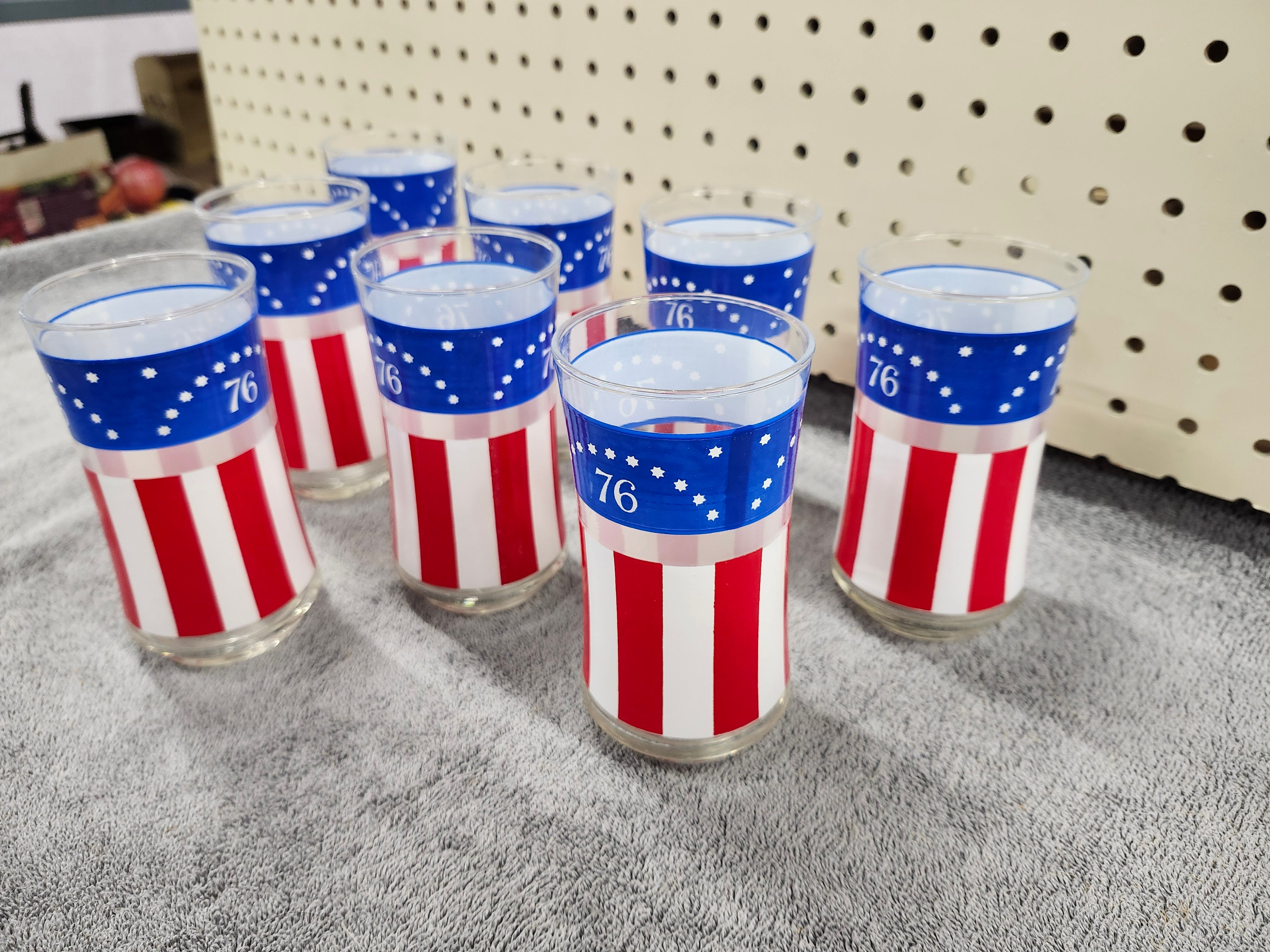X8 matching glassware