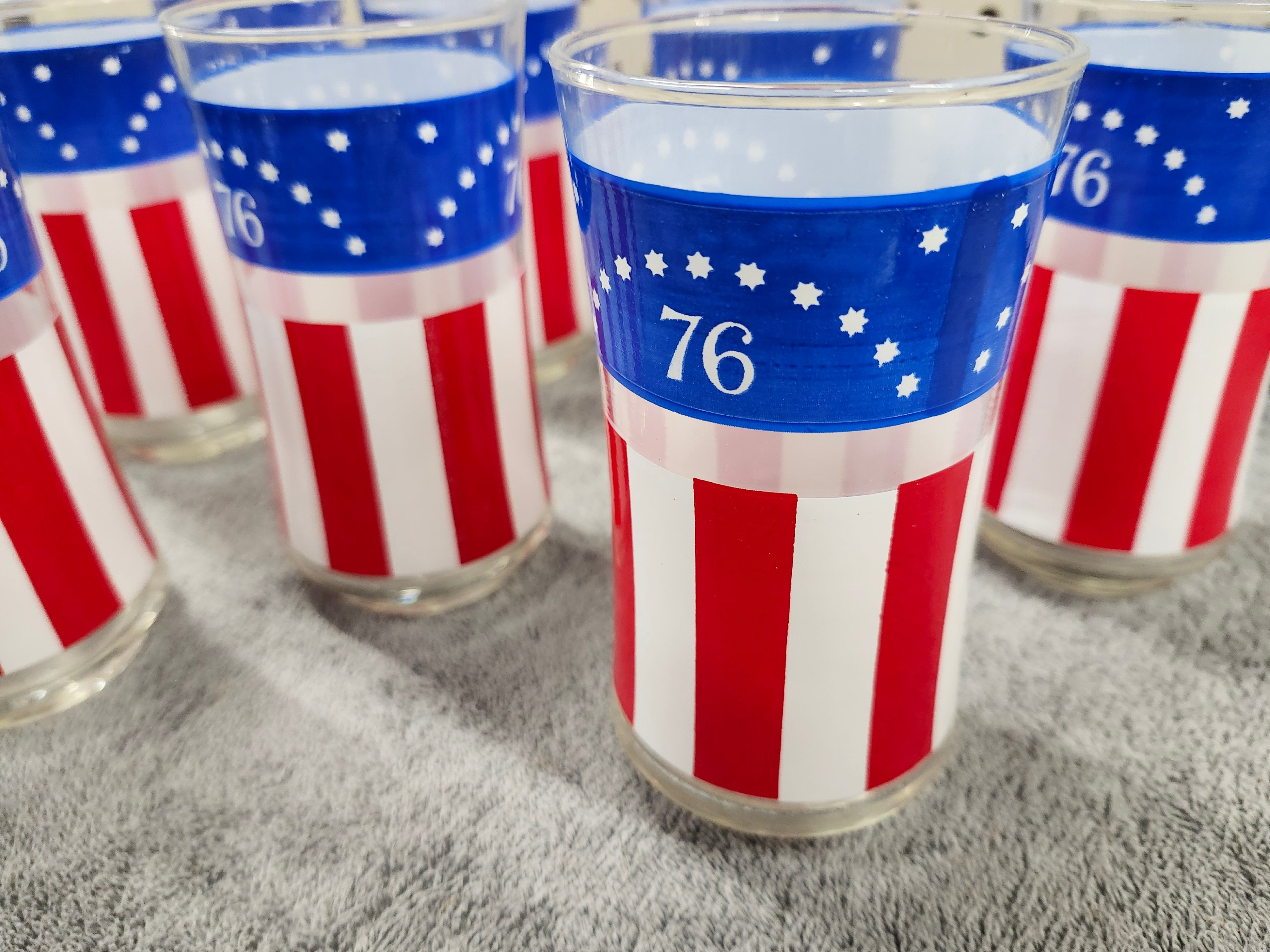 X8 matching glassware