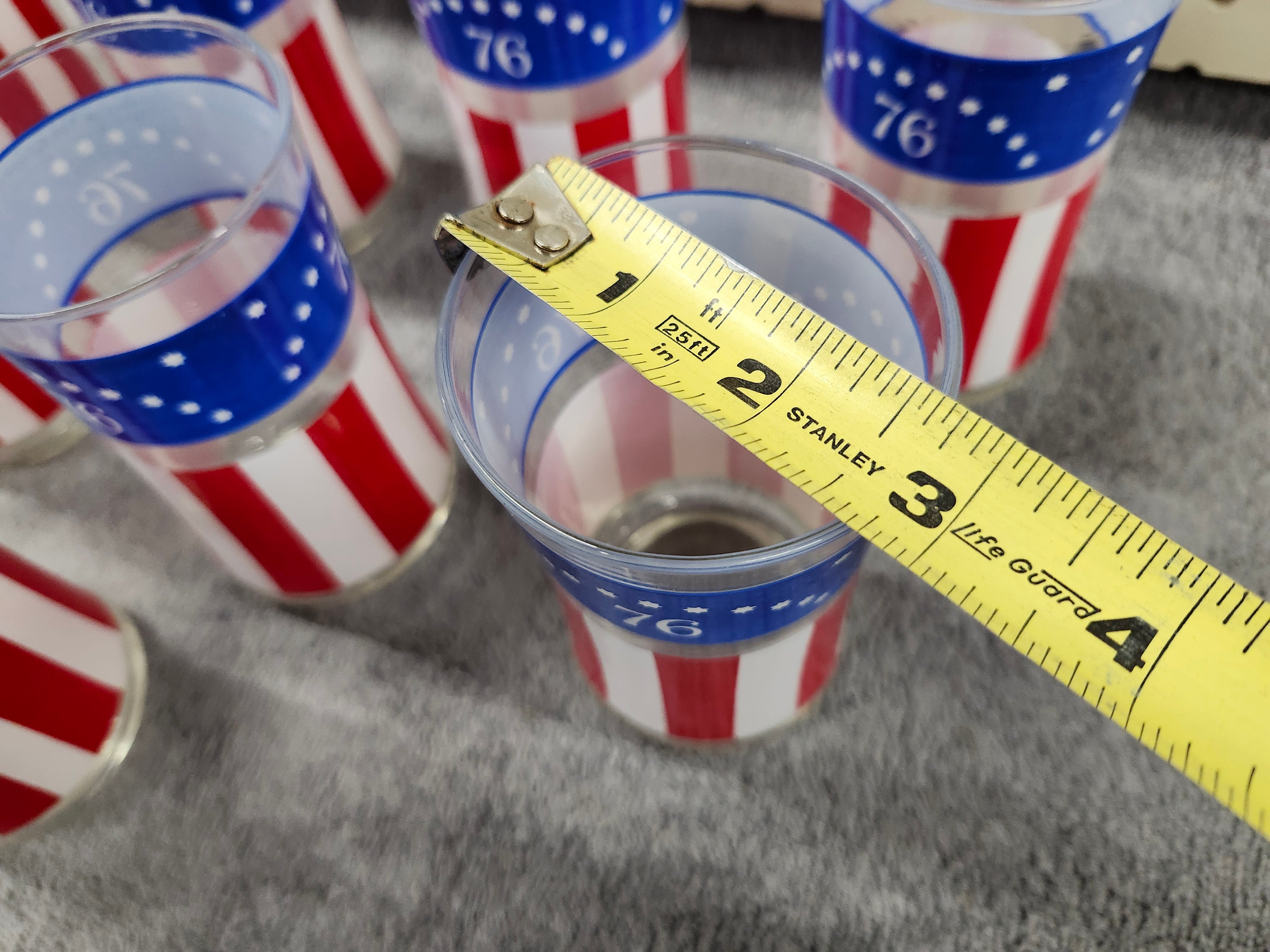 X8 matching glassware
