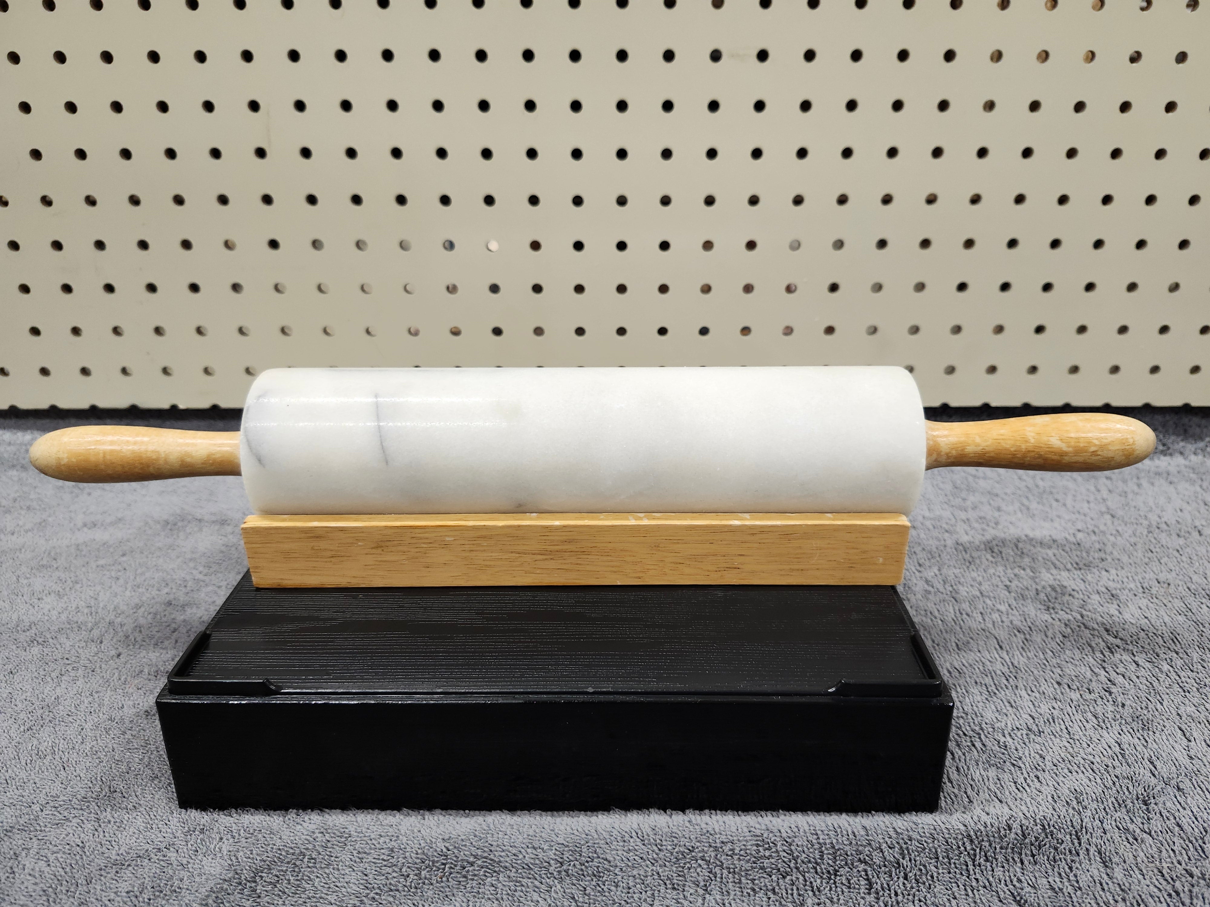 Marble rolling pin