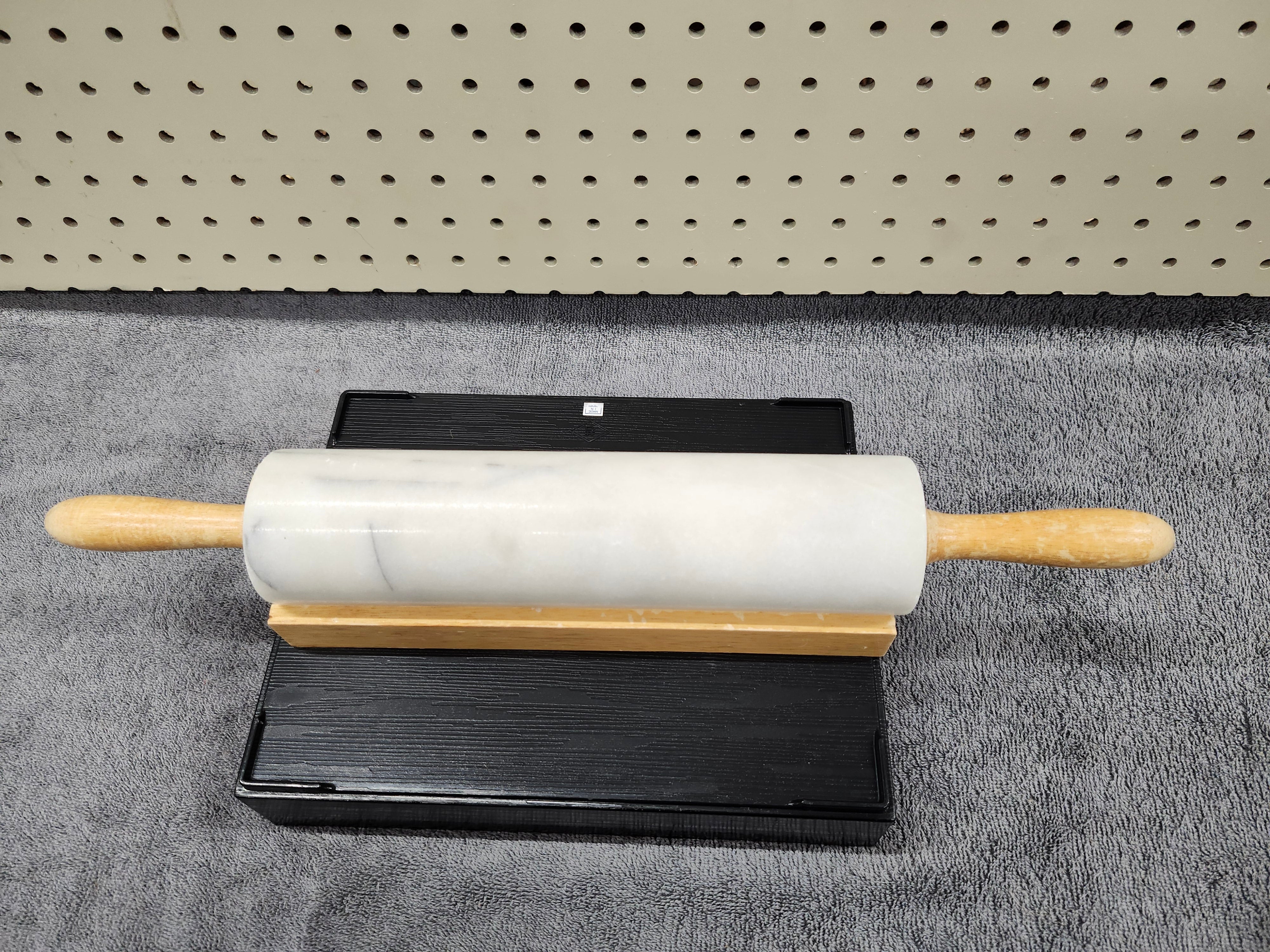 Marble rolling pin