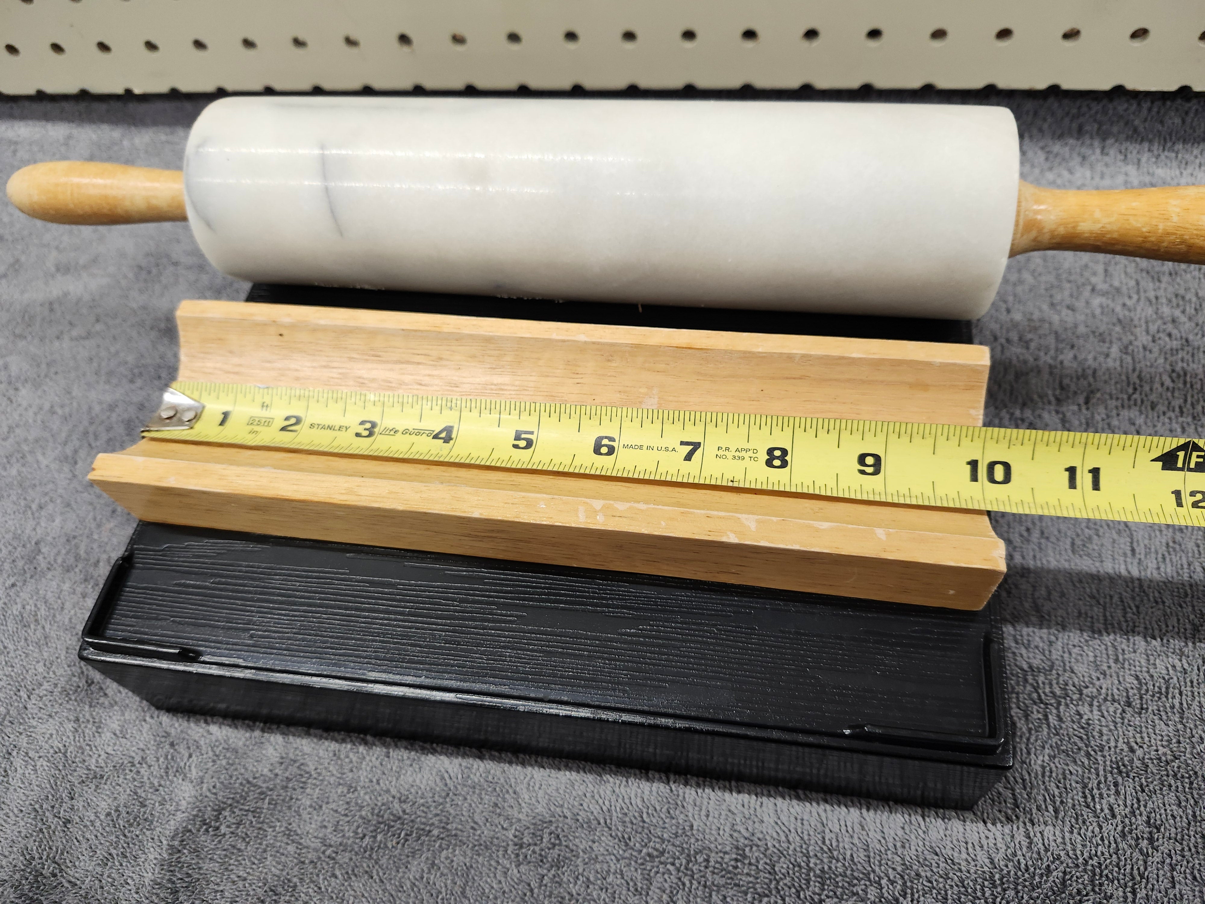 Marble rolling pin