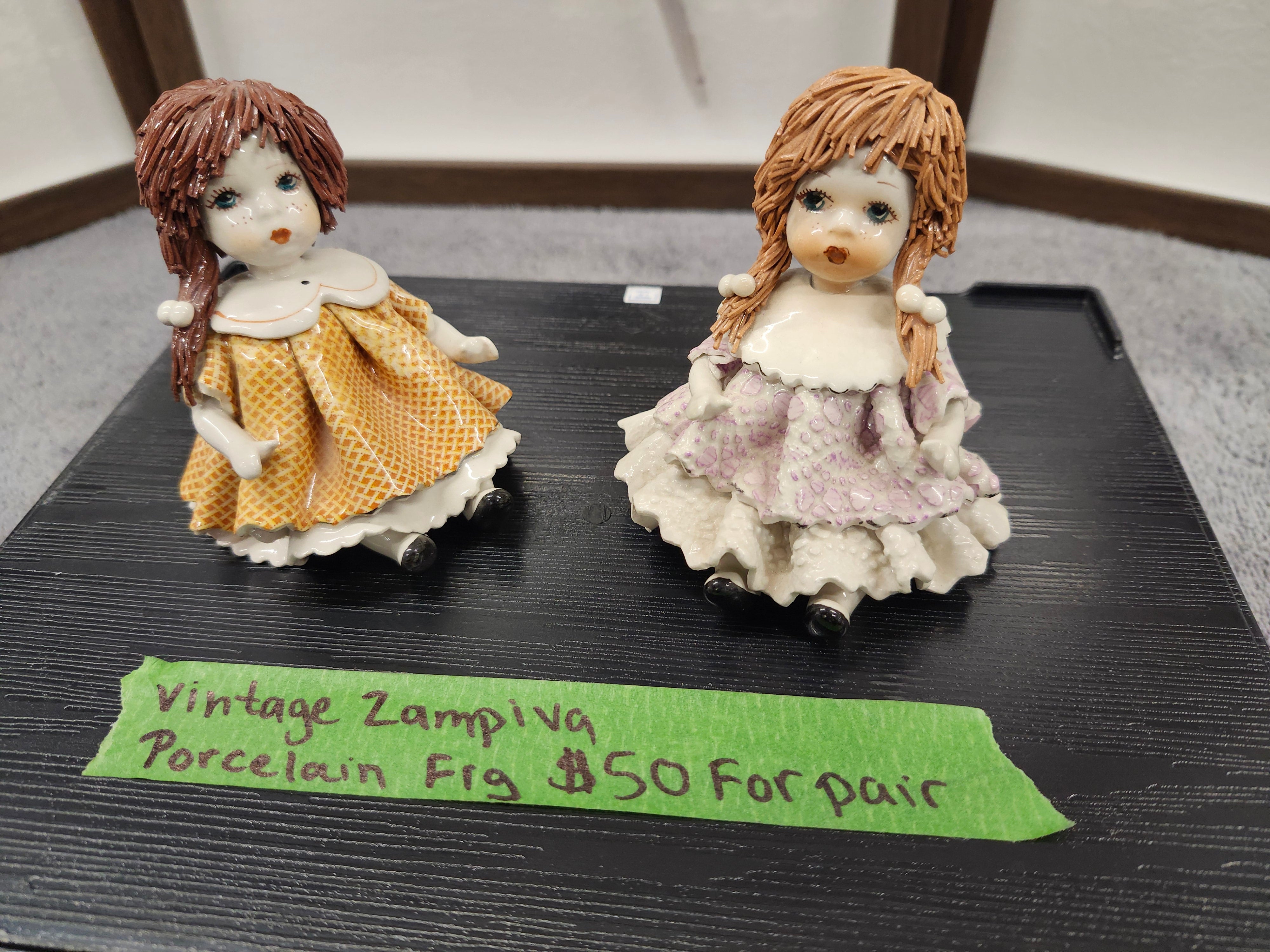 Zampiva porcelain figurines