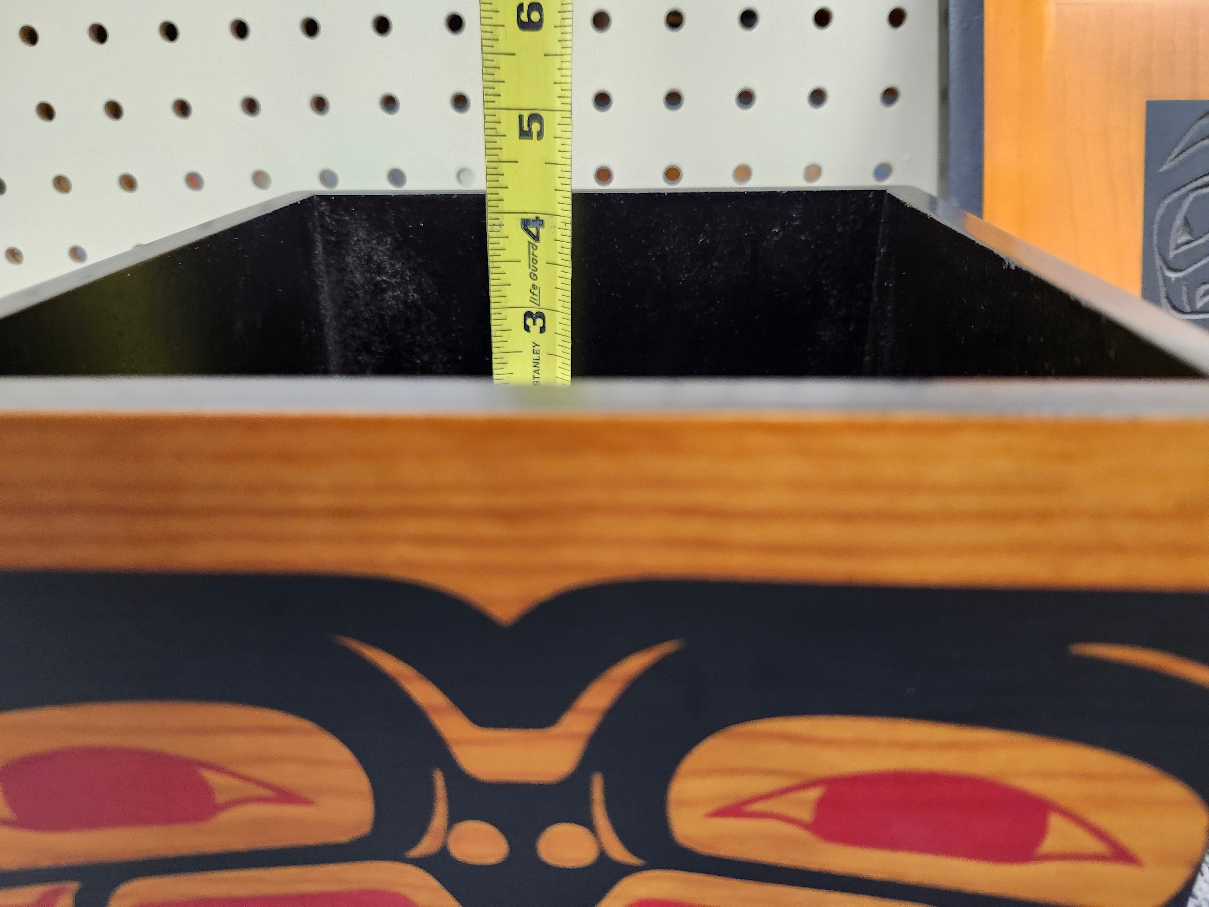 Indigenous wooden curio box