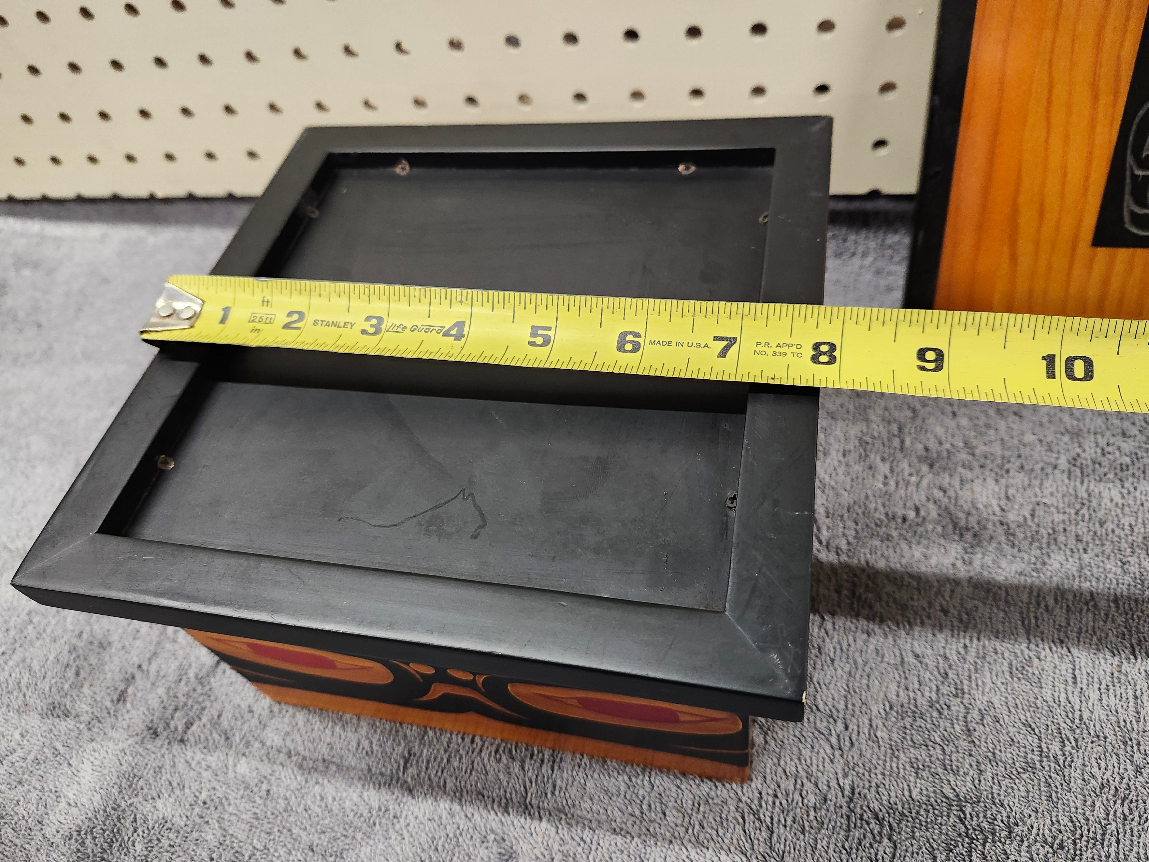 Indigenous wooden curio box