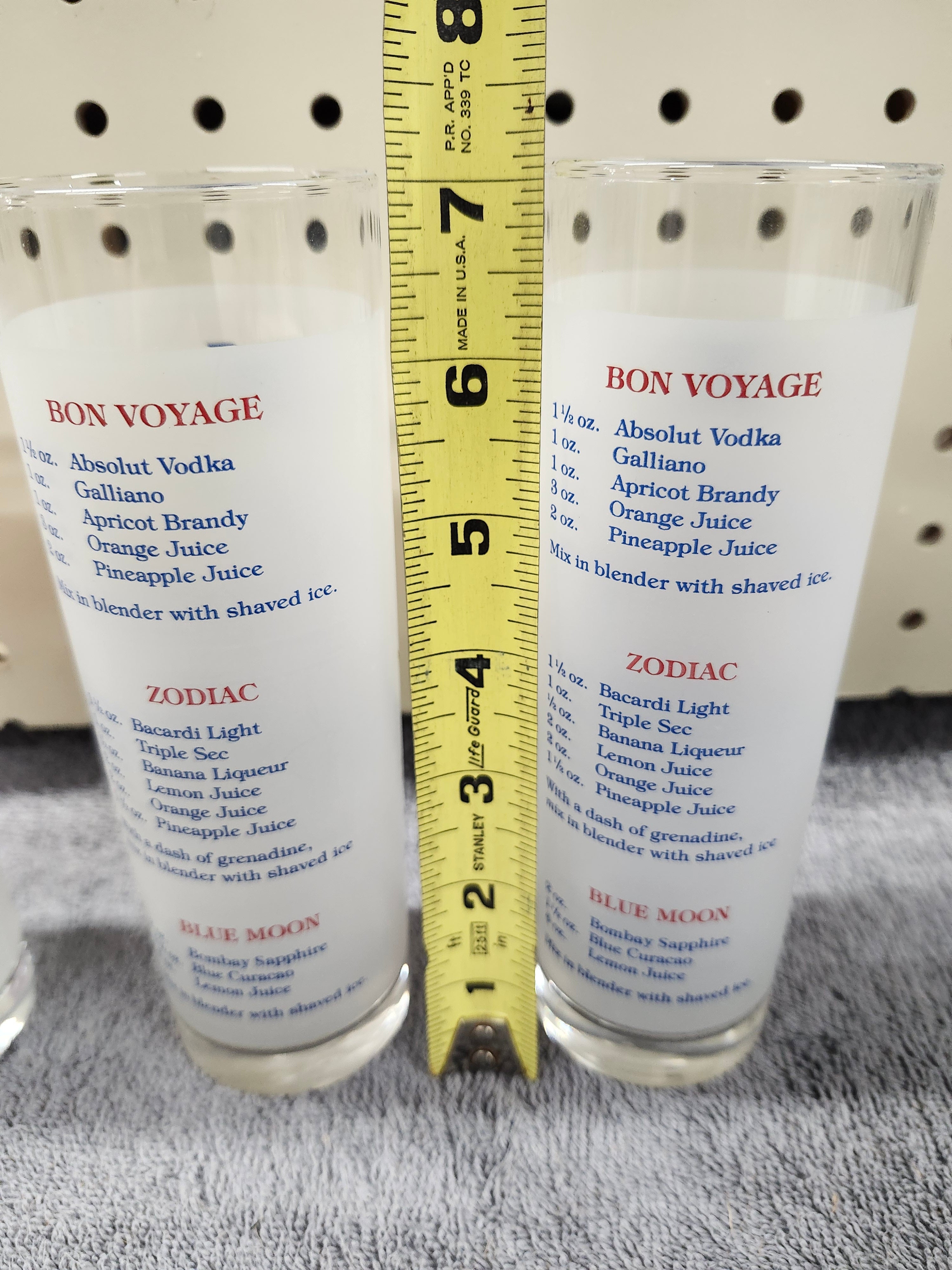 Highball glasses x3