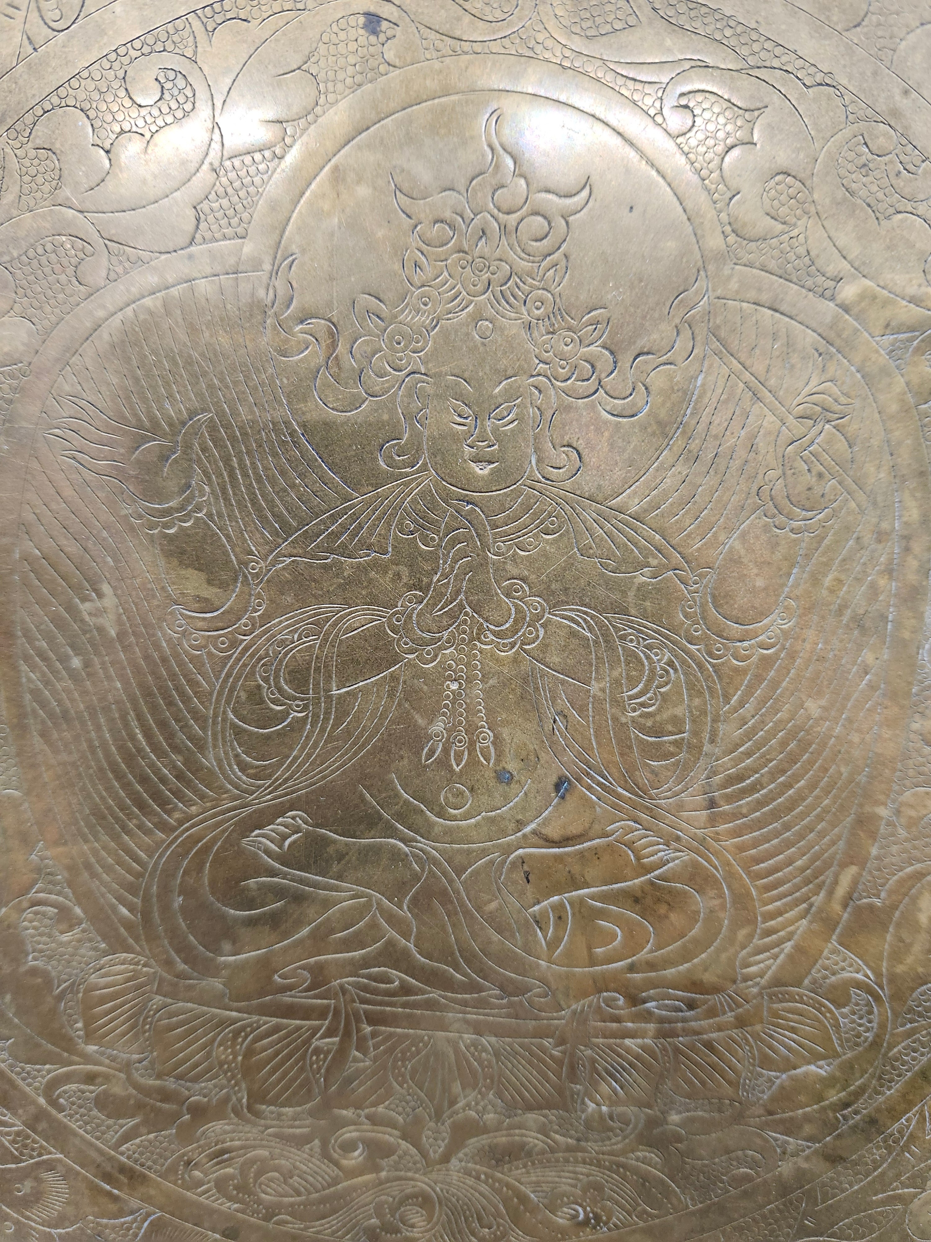 Brass tray