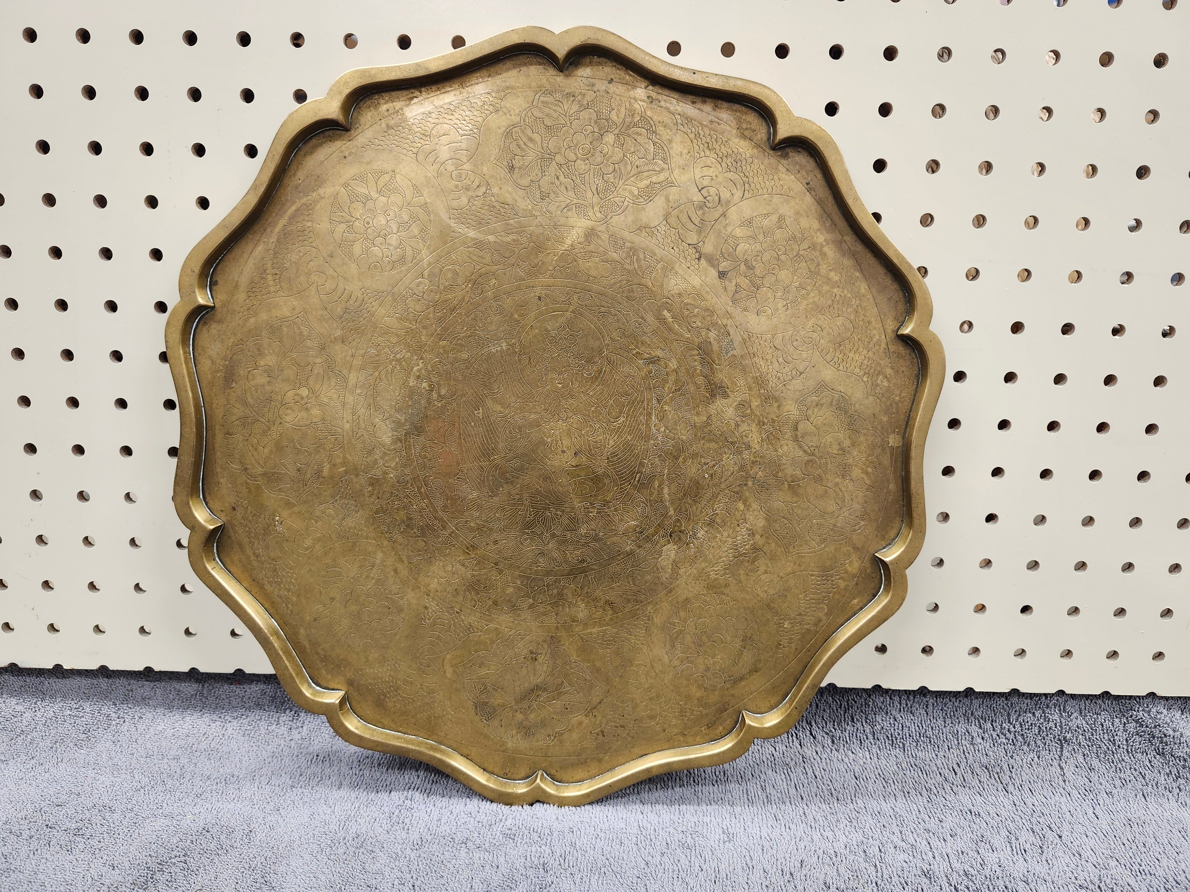 Brass tray