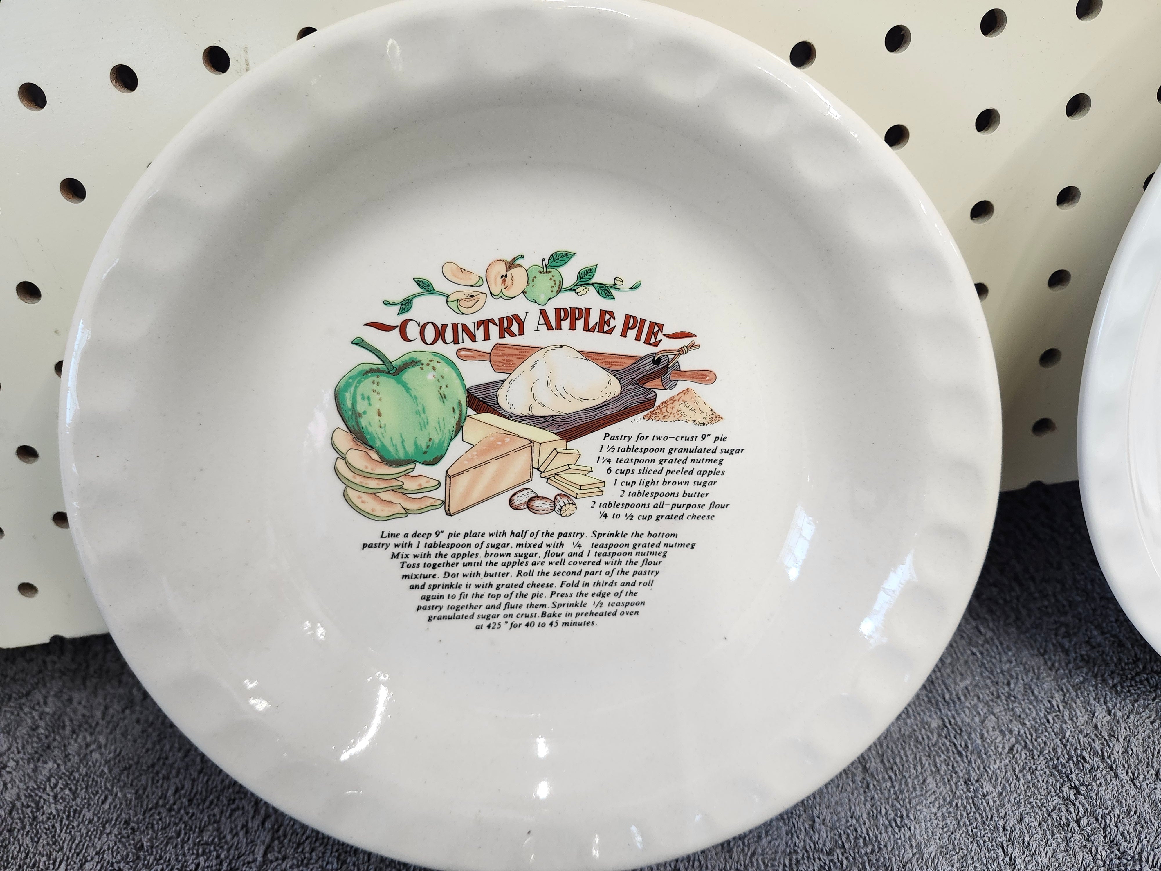 Pie plates