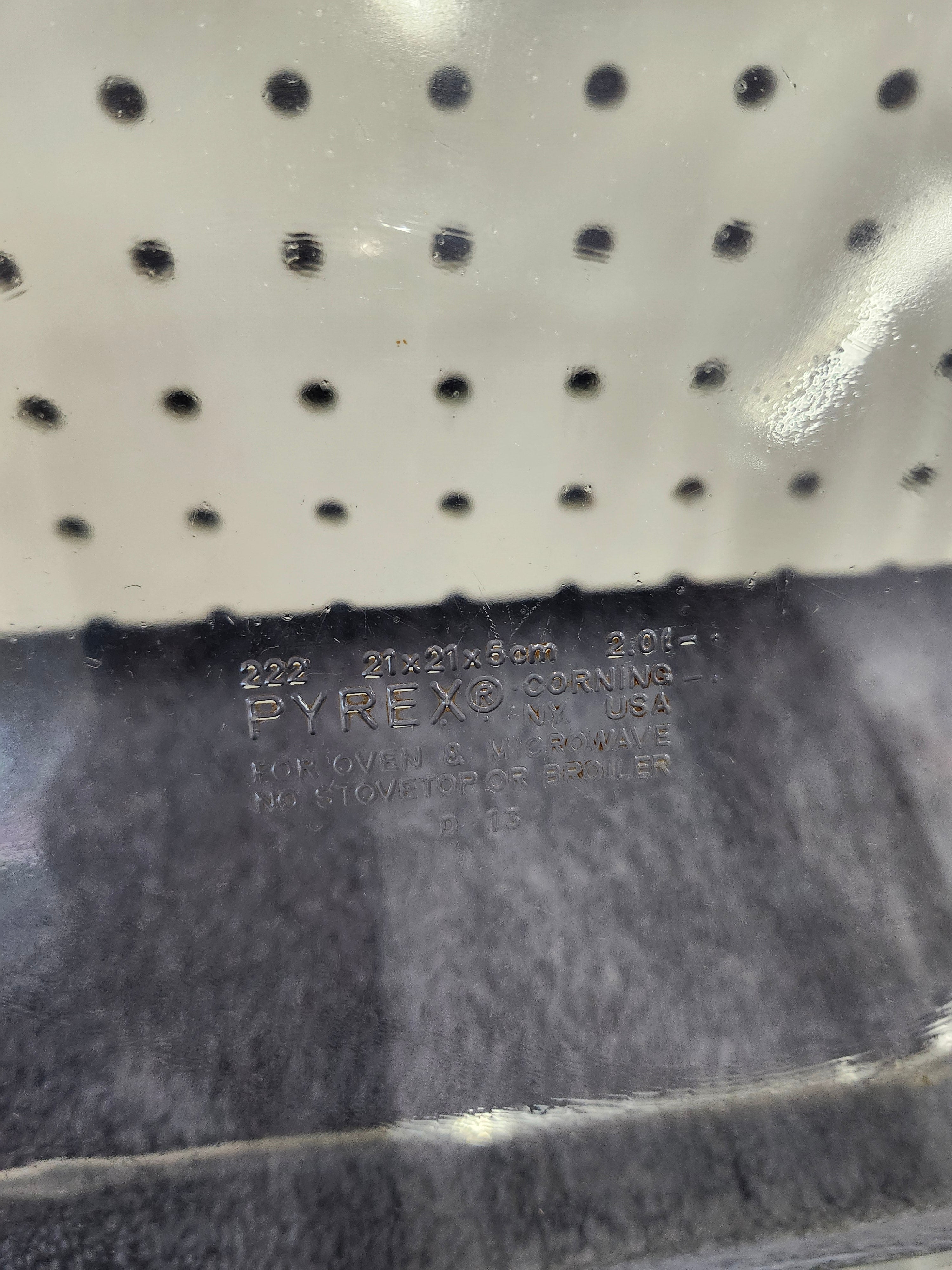 X4 pyrex cookware
