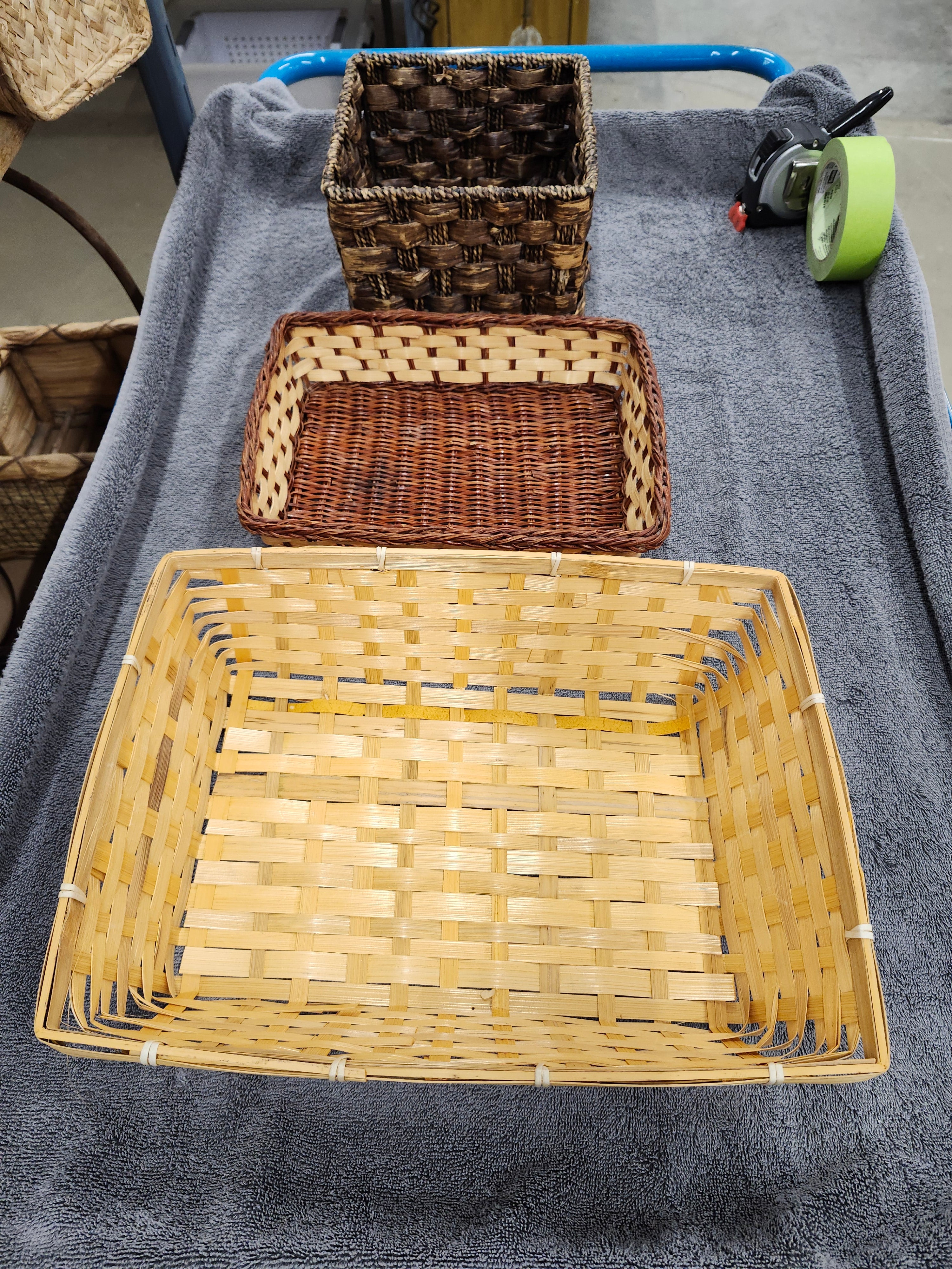 X3 Wicker baskets