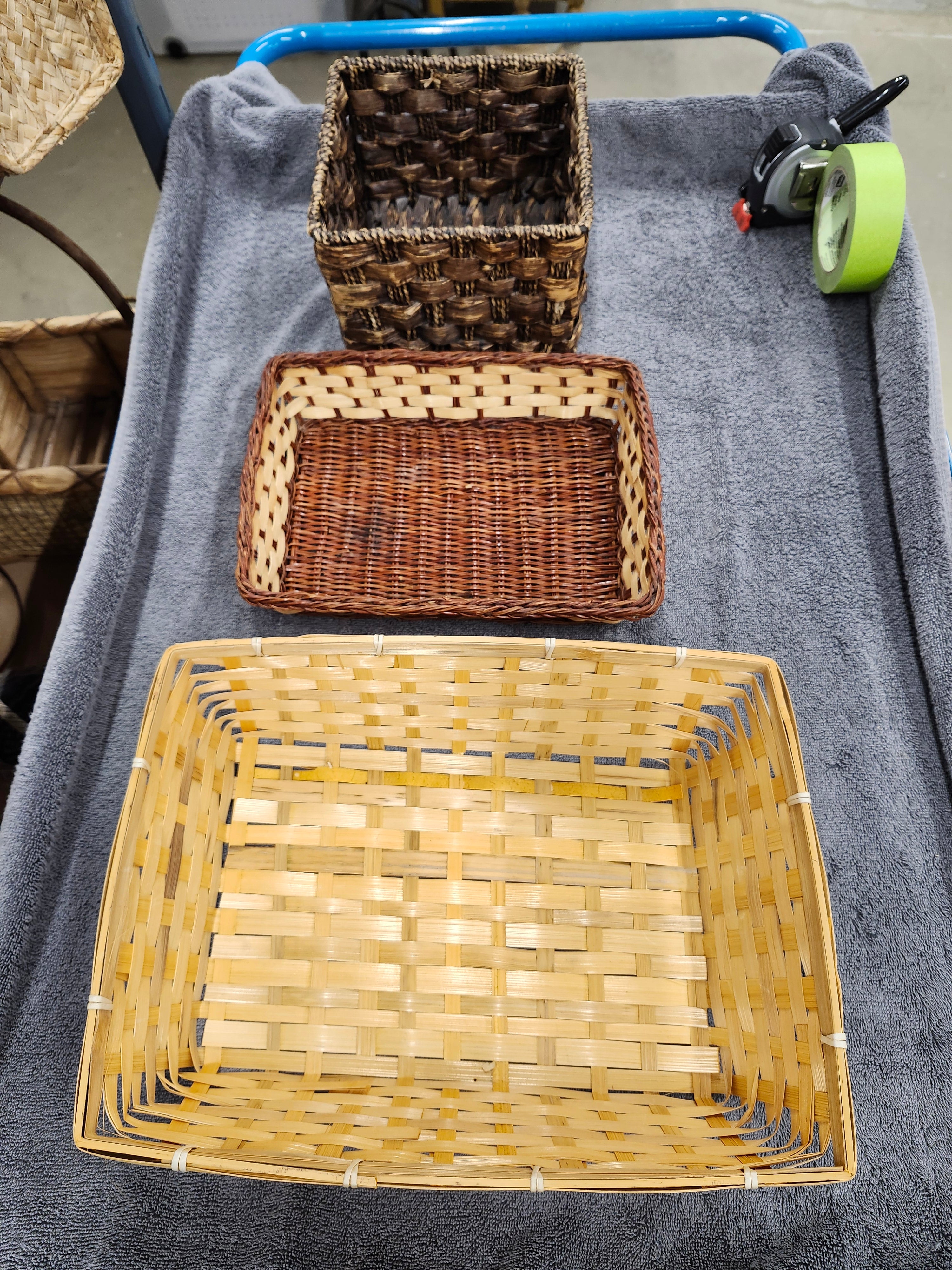 X3 Wicker baskets