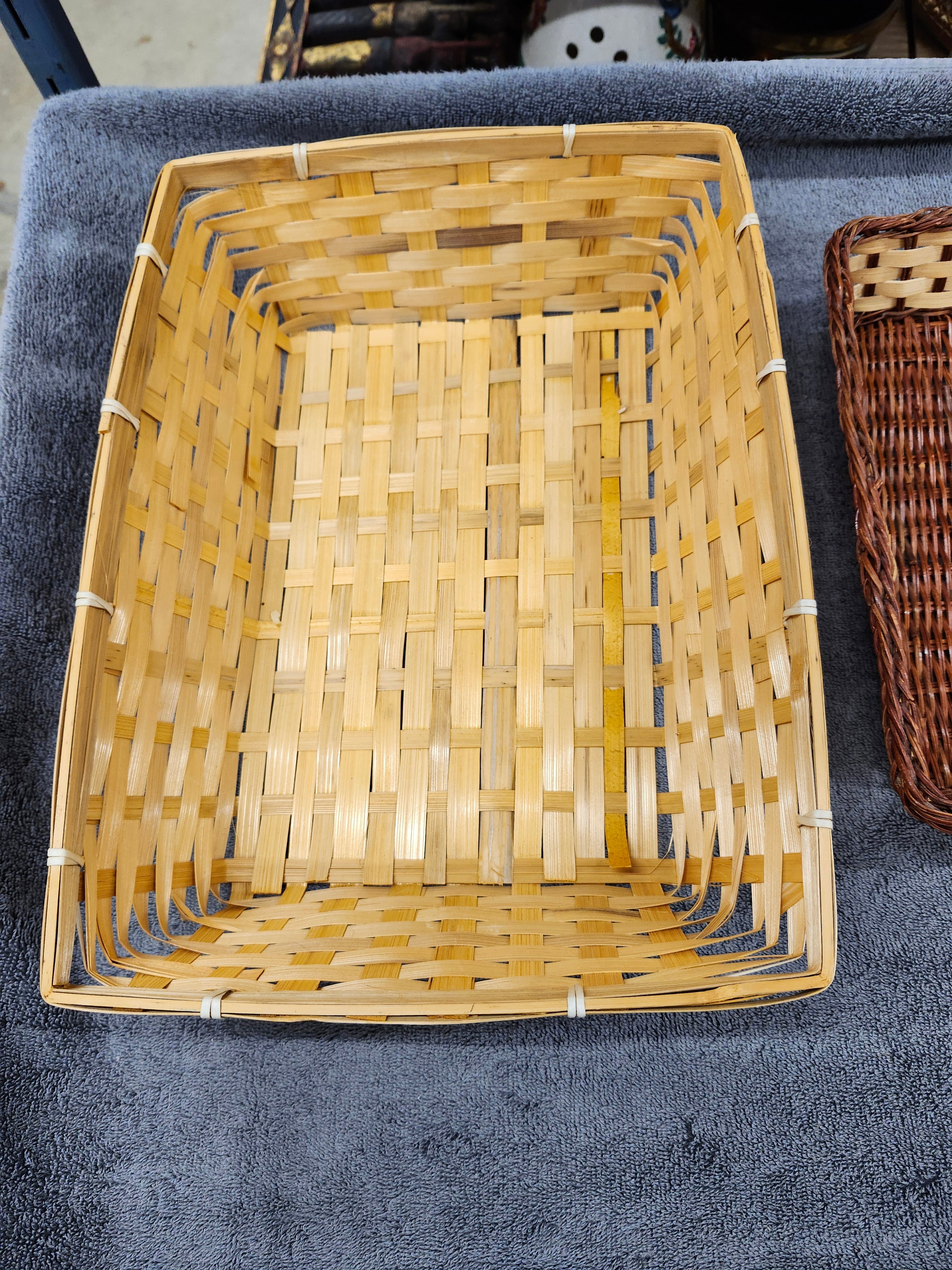 X3 Wicker baskets