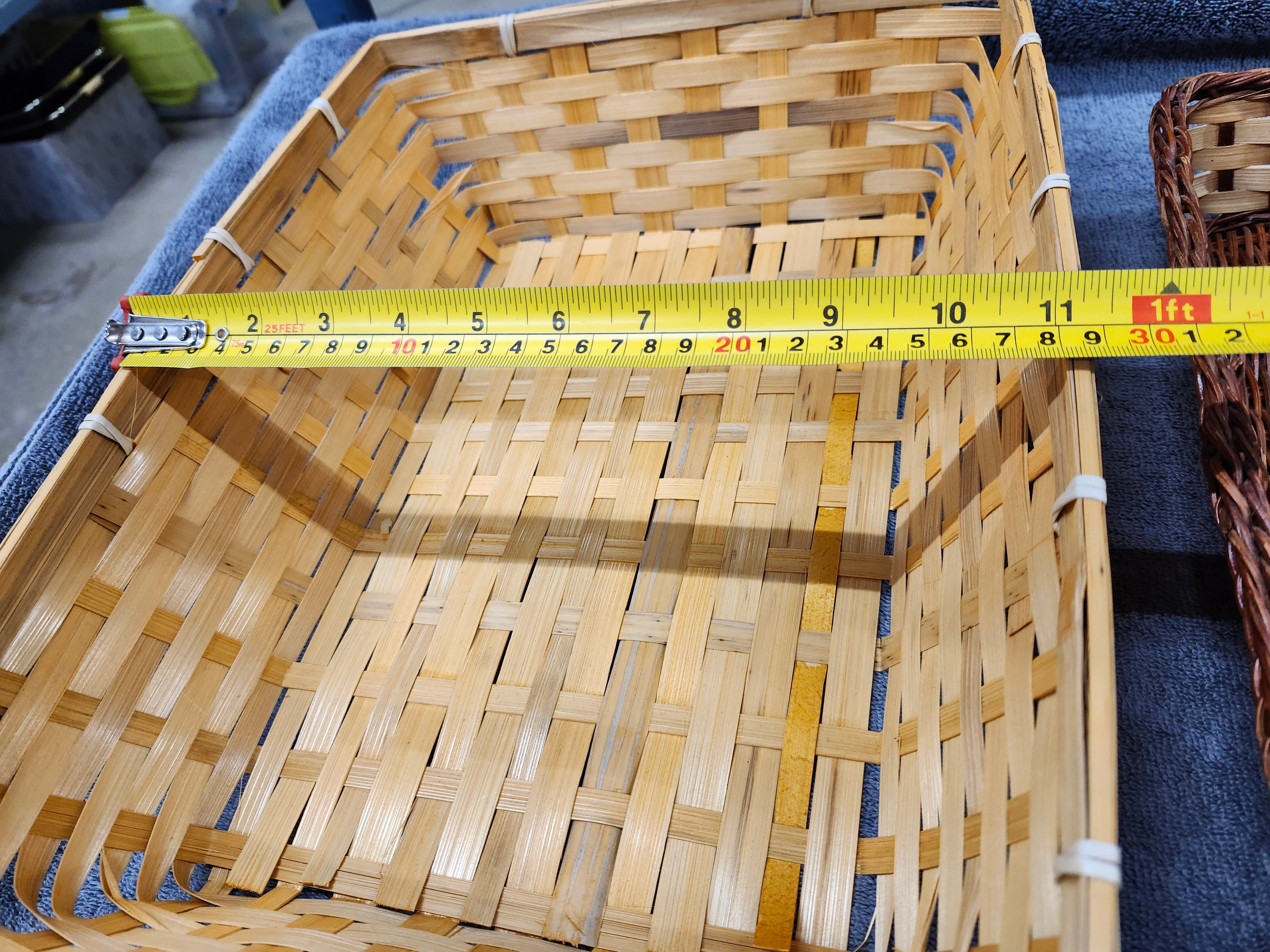 X3 Wicker baskets
