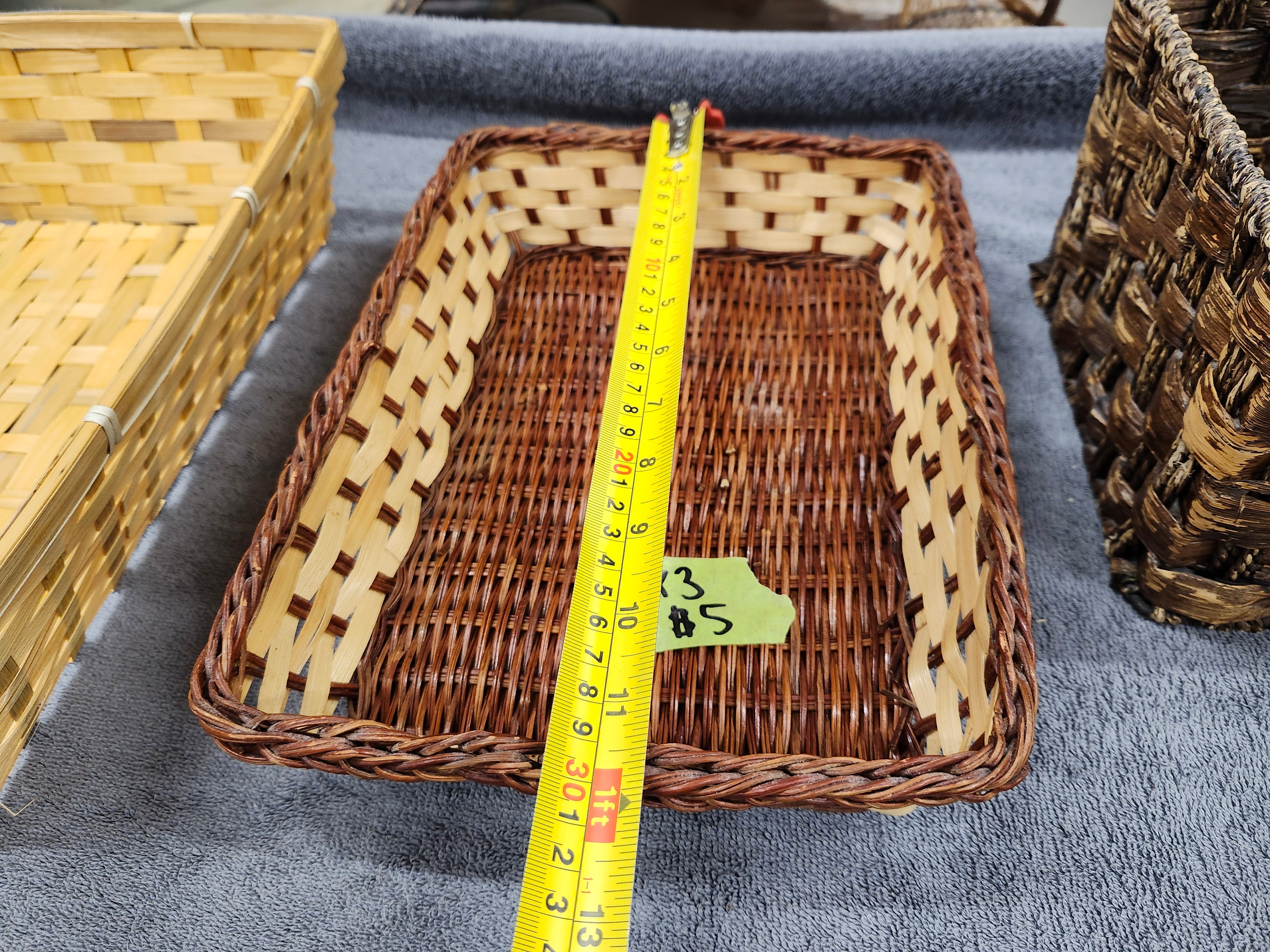 X3 Wicker baskets
