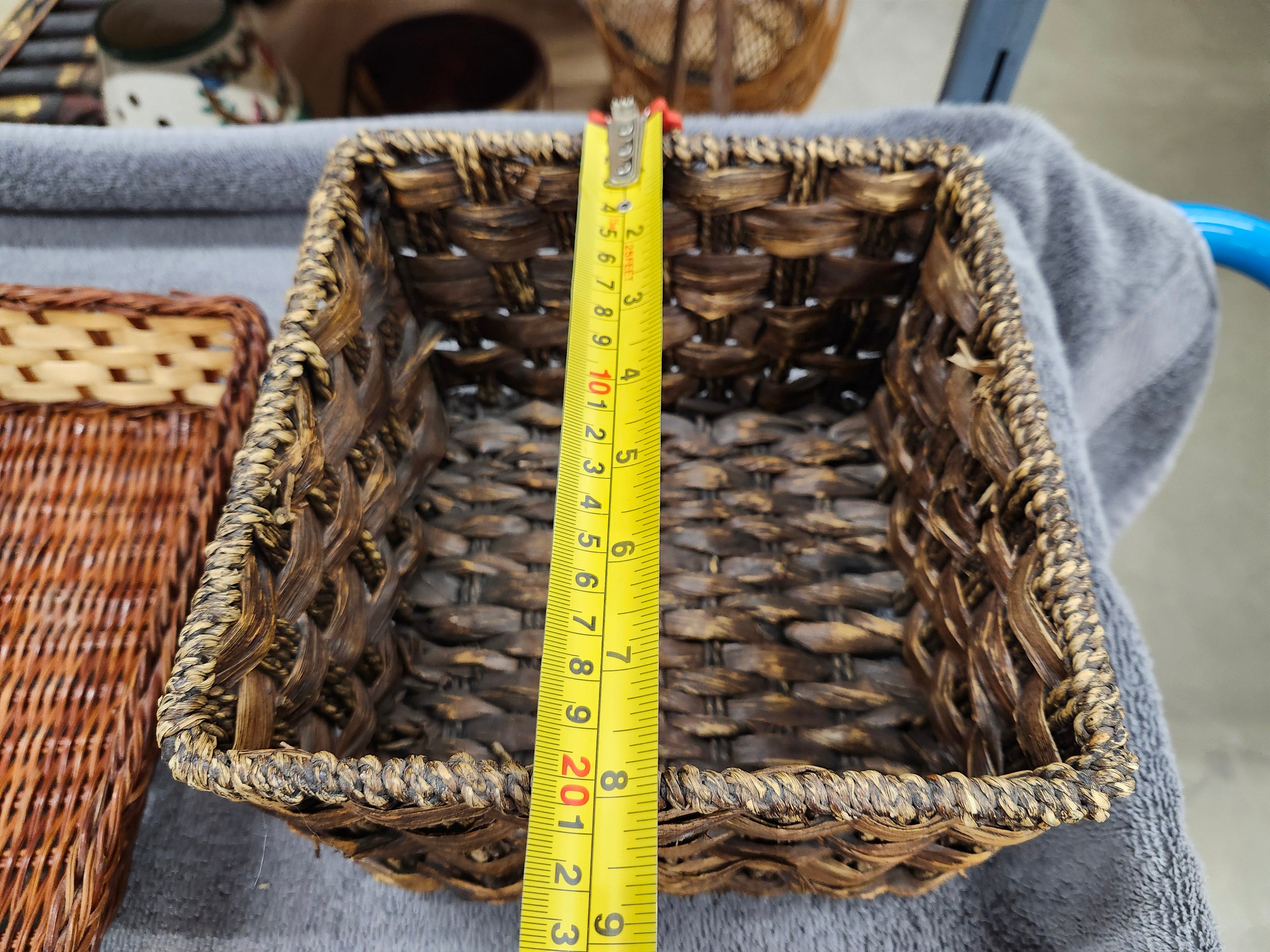 X3 Wicker baskets