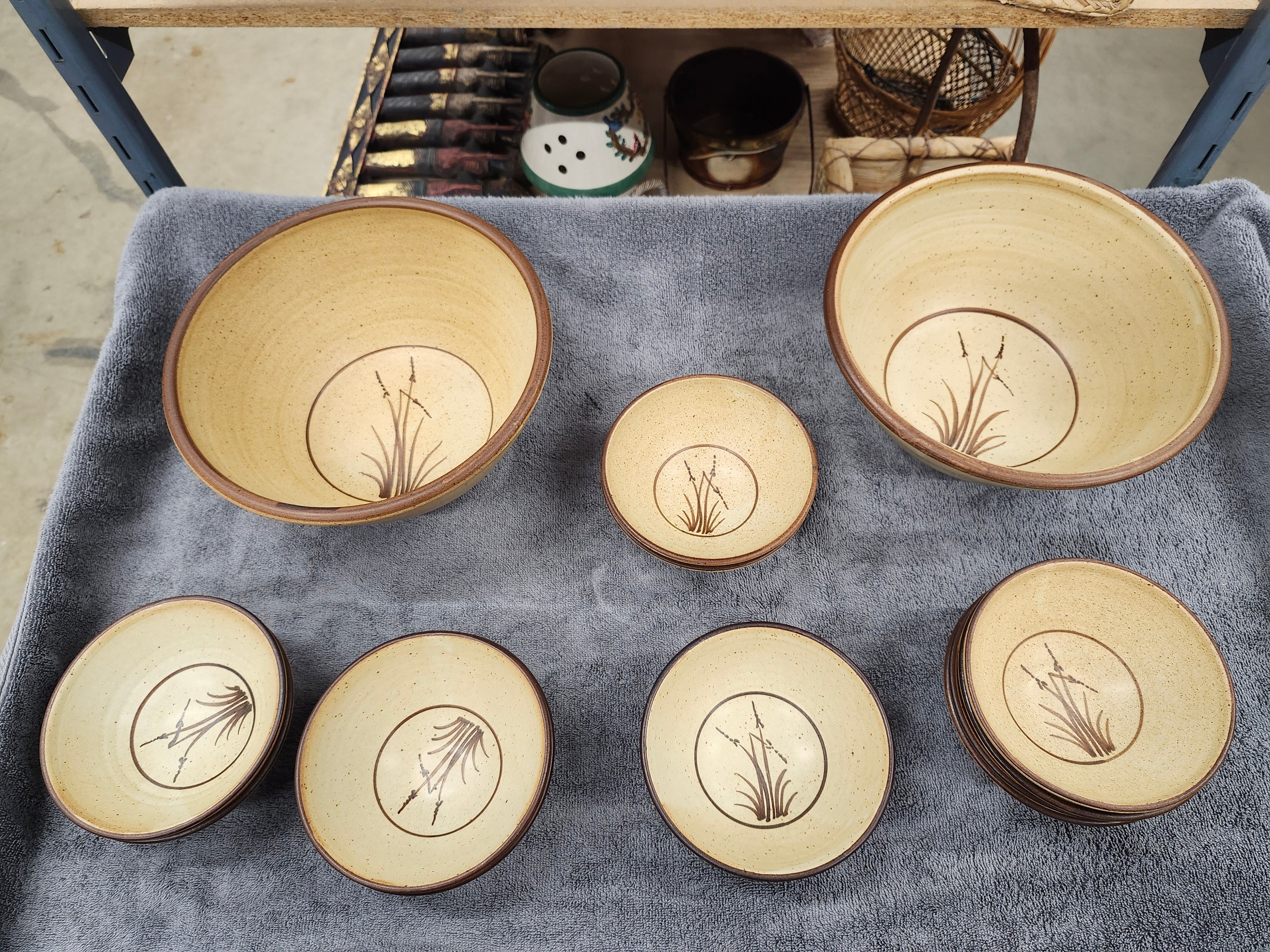 Stoneware set x14