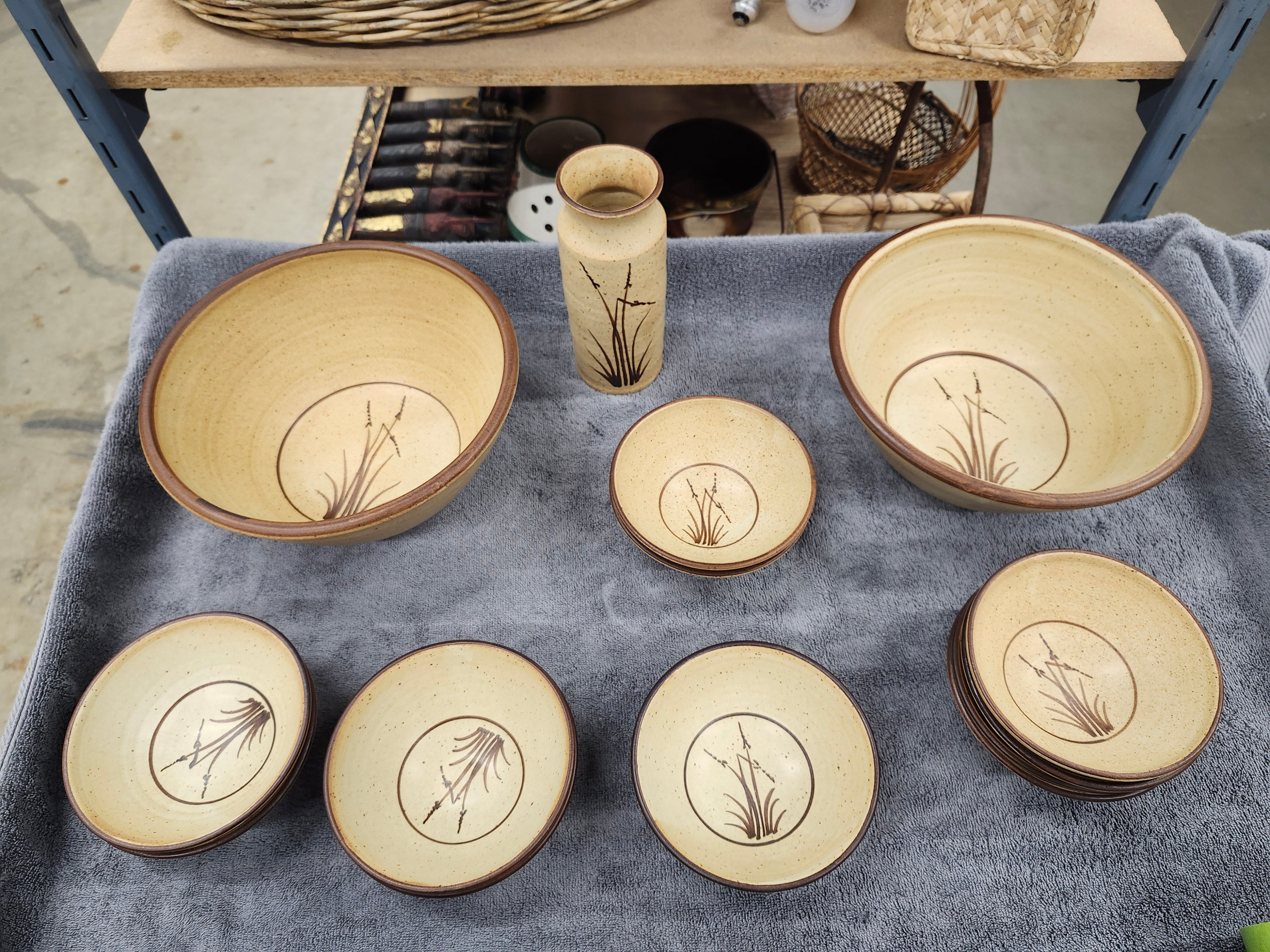 Stoneware set x14