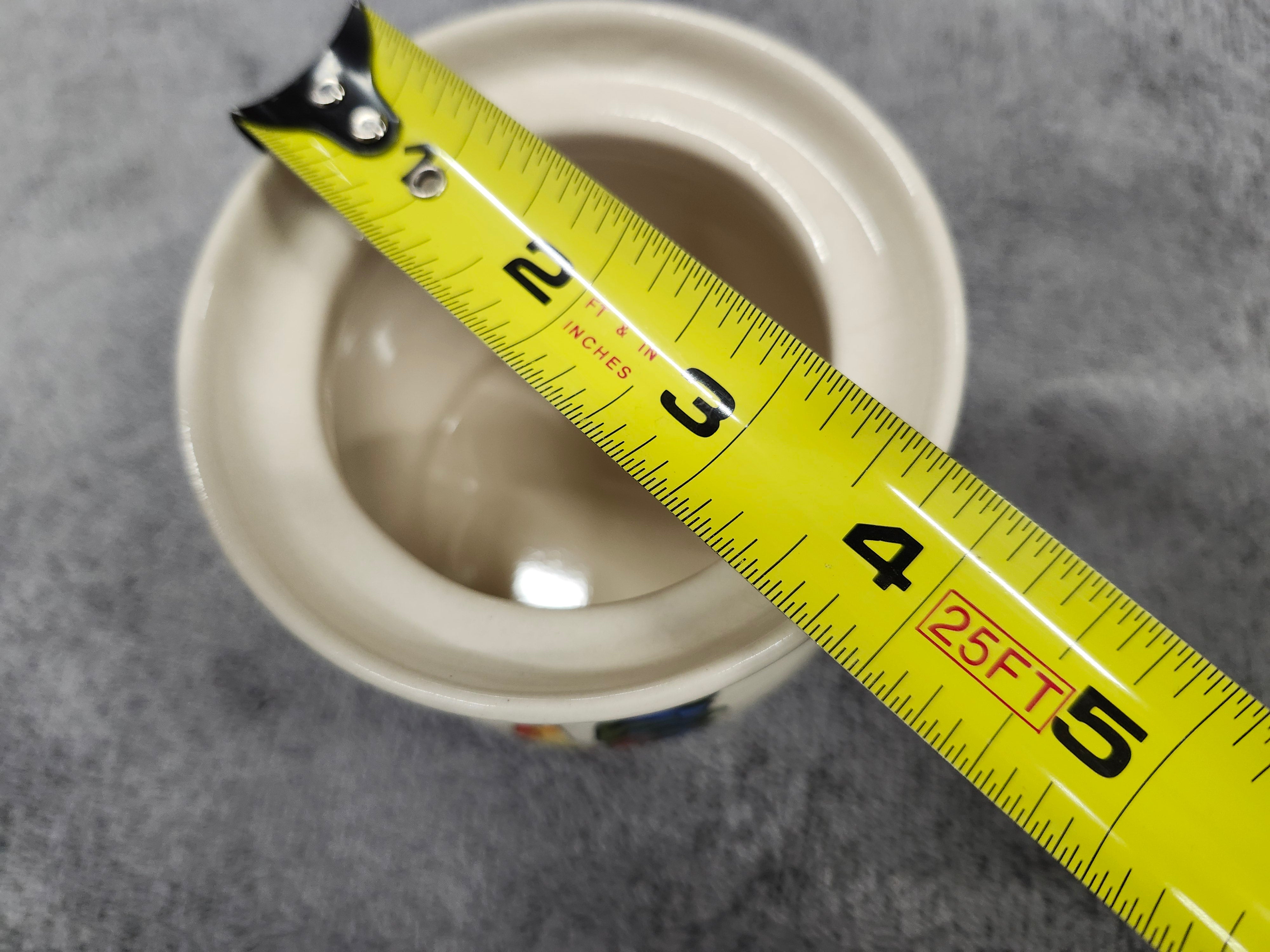 X2 pottery sugar bowls with lids