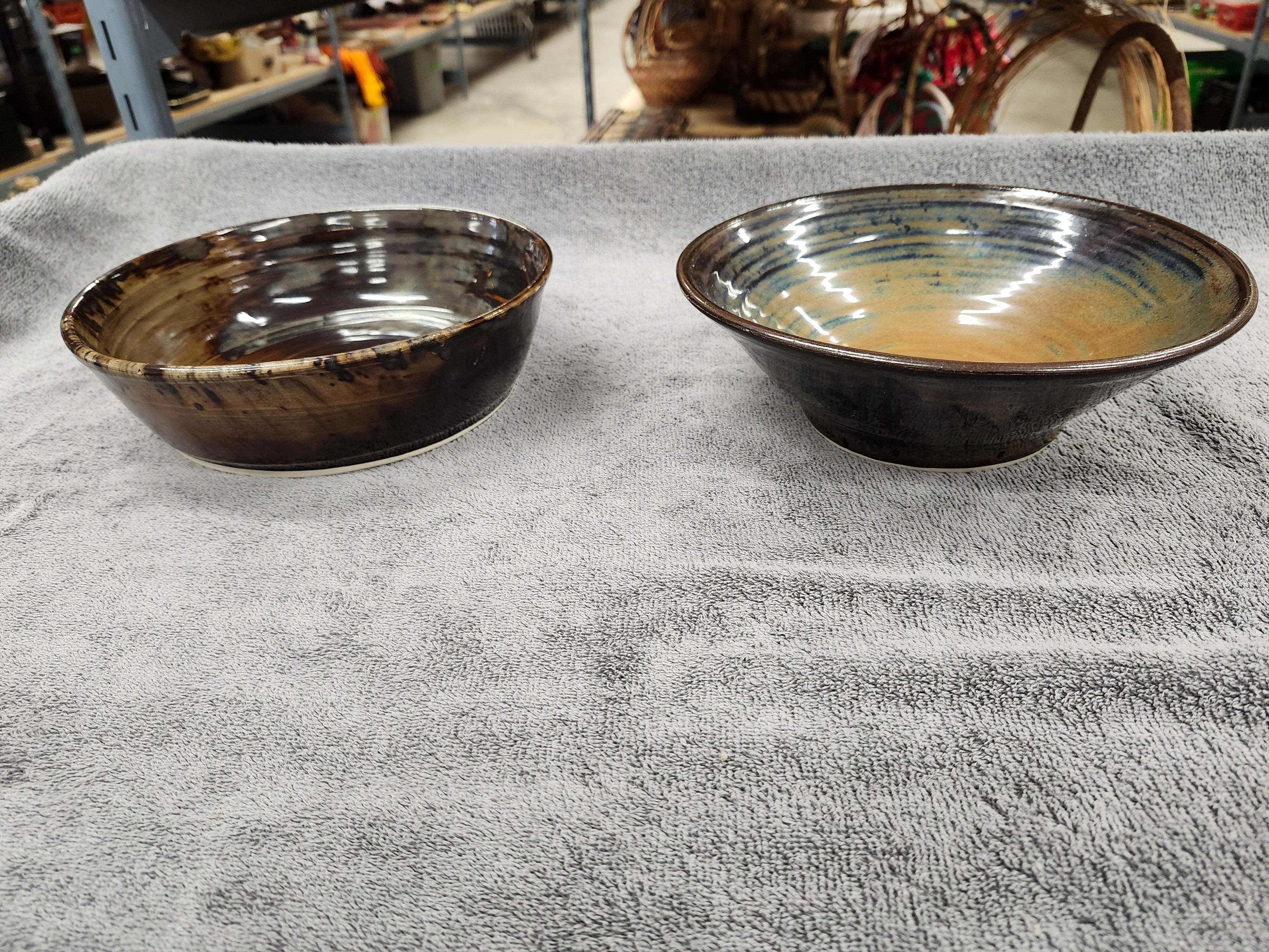 X2 pottery bowls