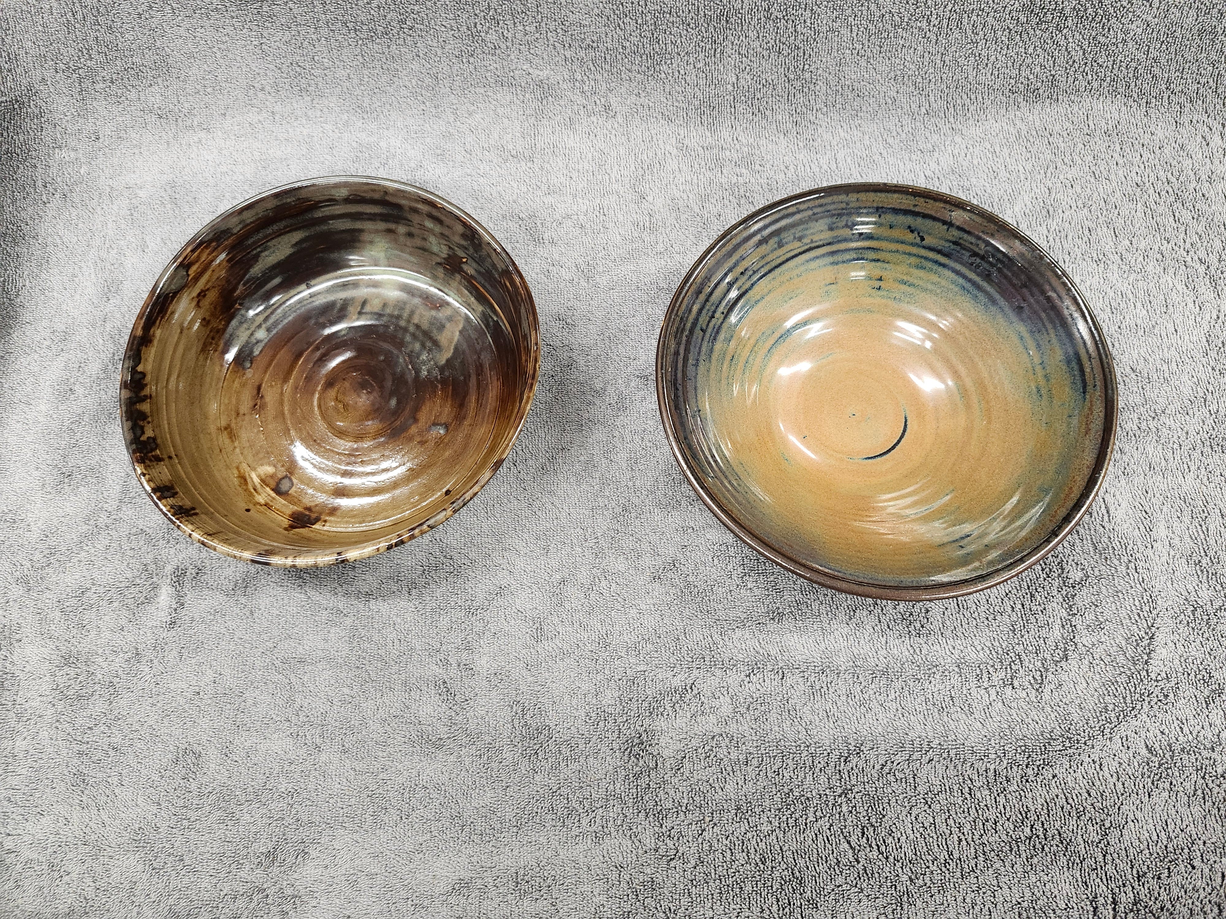 X2 pottery bowls