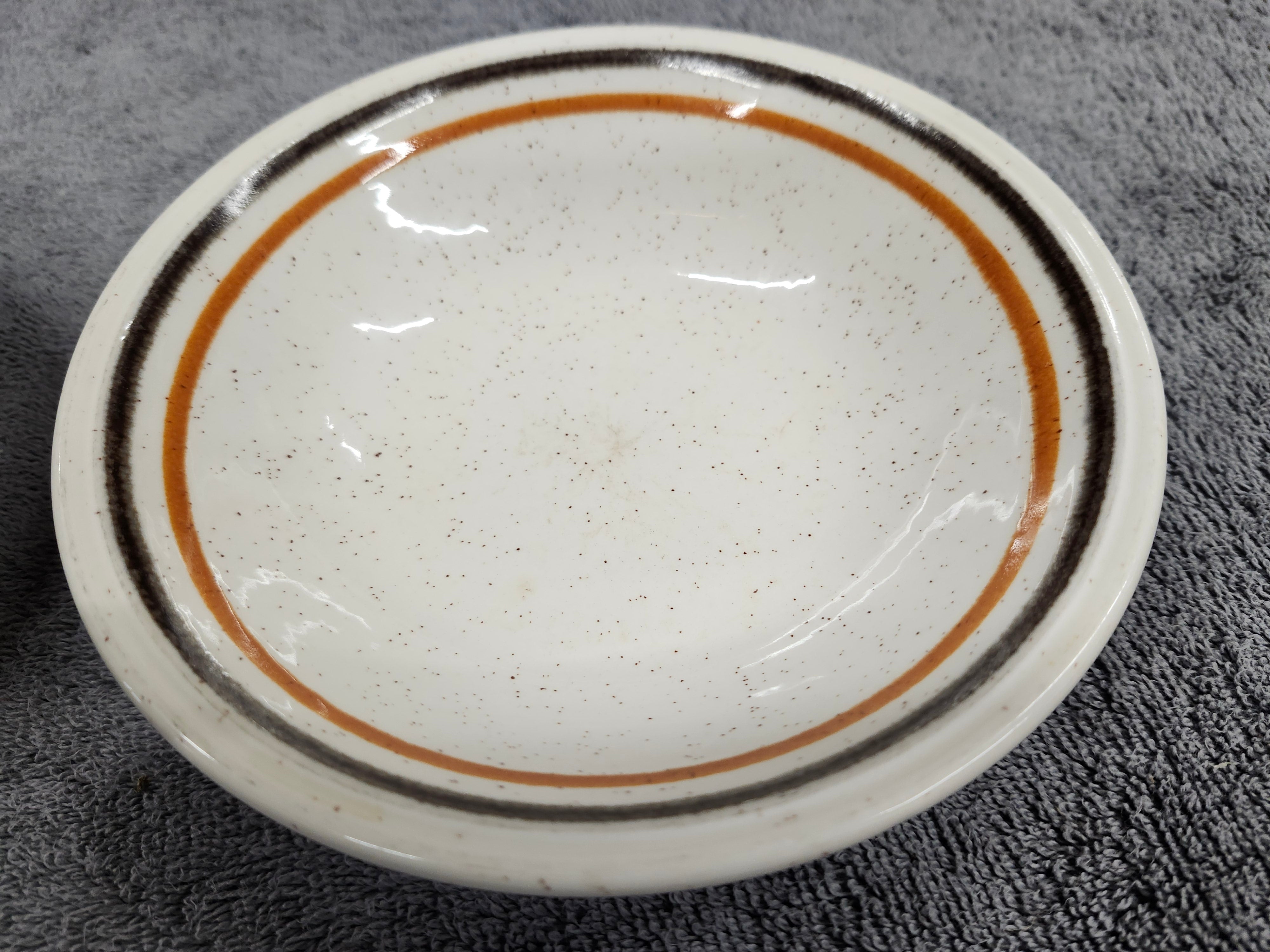 X2 stoneware saucers