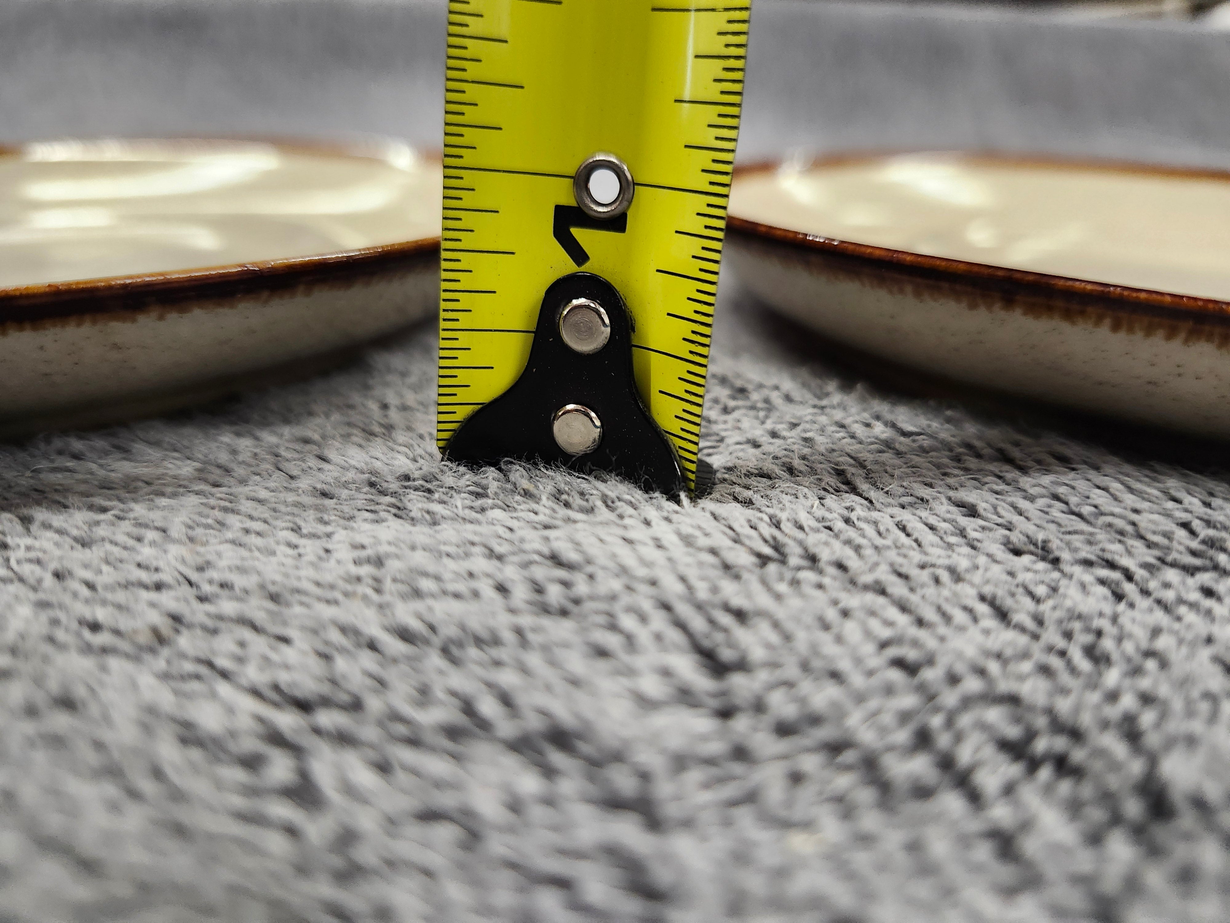 X4 stoneware saucers